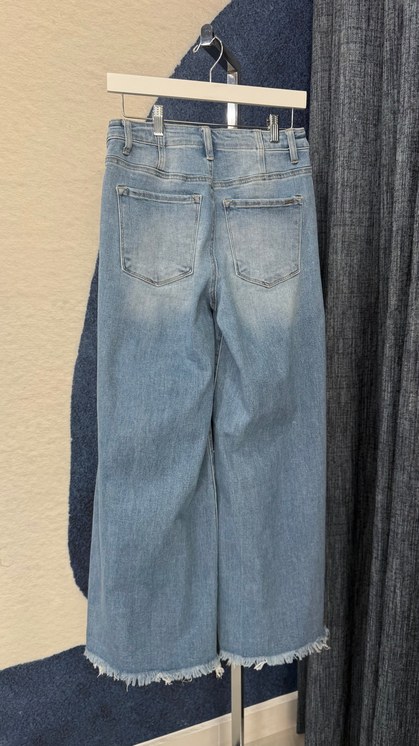 High Waist Light Denim