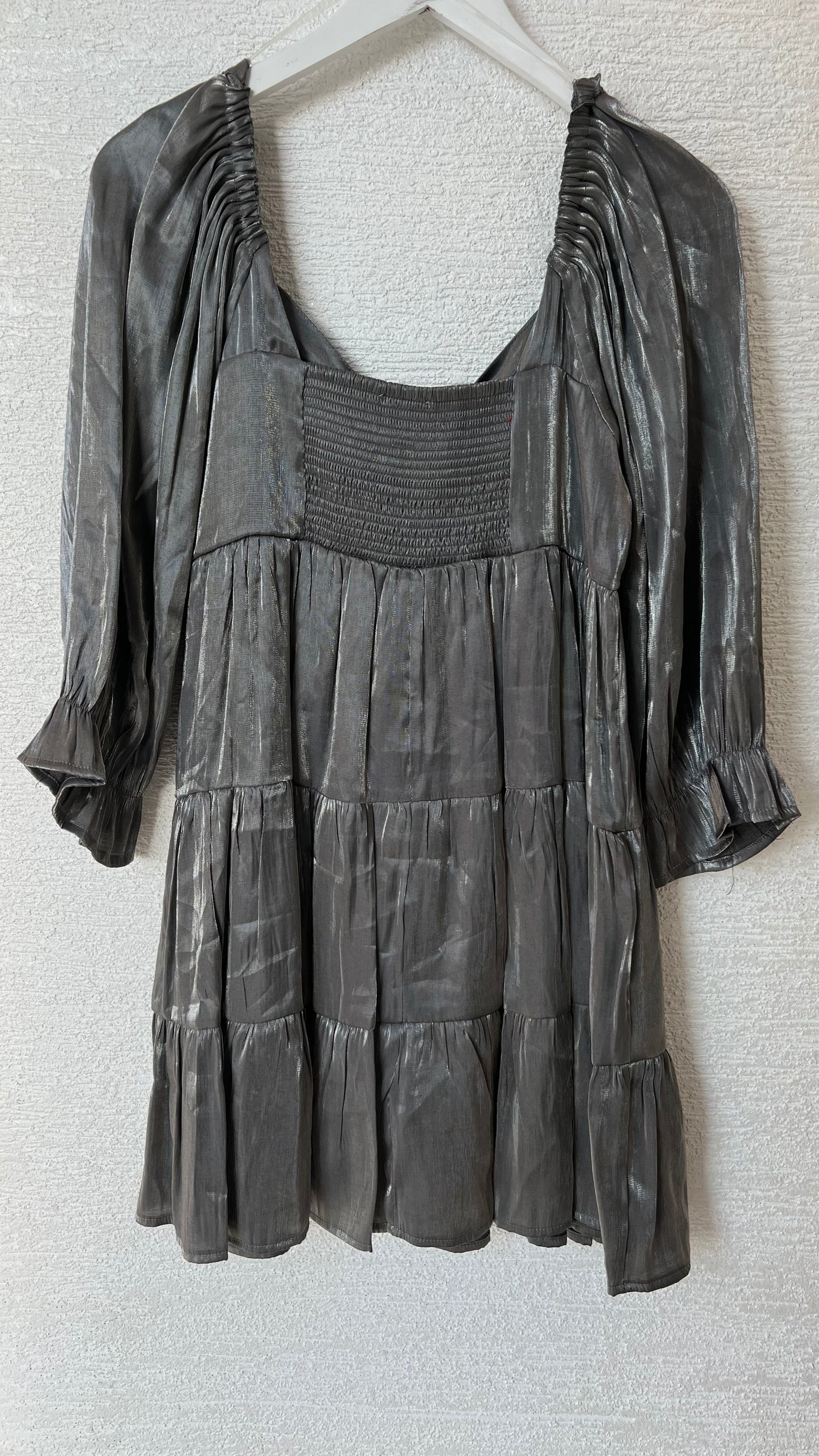 Metallic Dress Gray - Final Sale