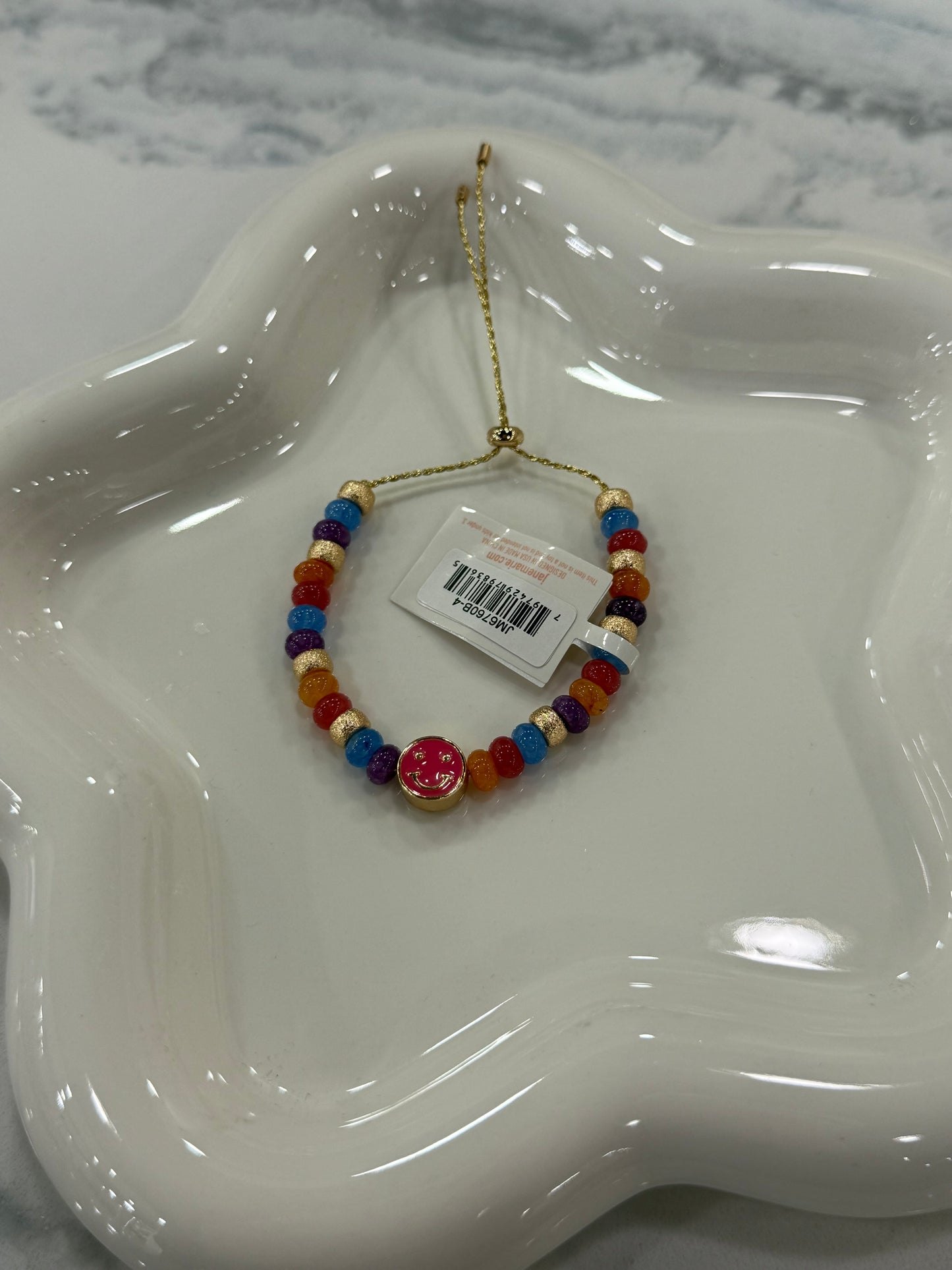 Girls Semi Precious Bead Bracelet