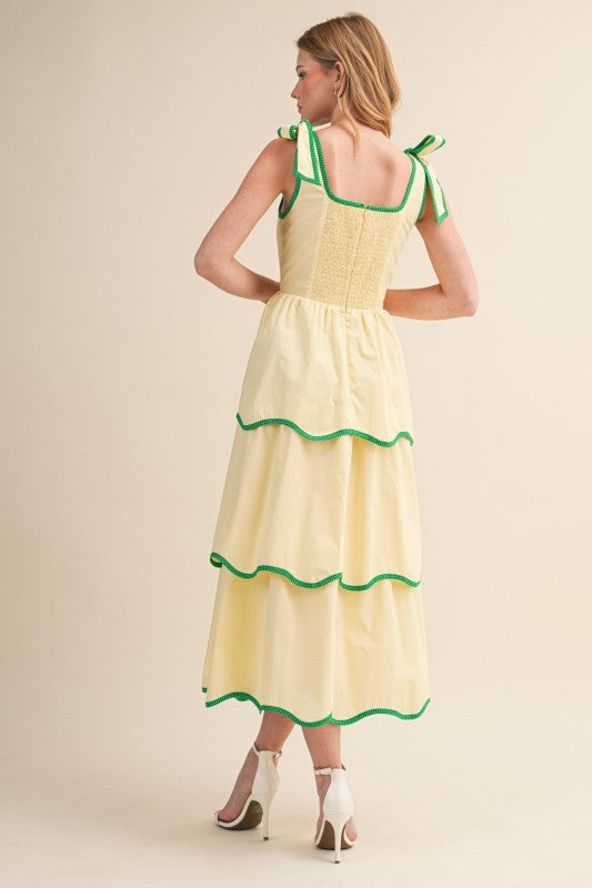 Maxi Dress Lemon
