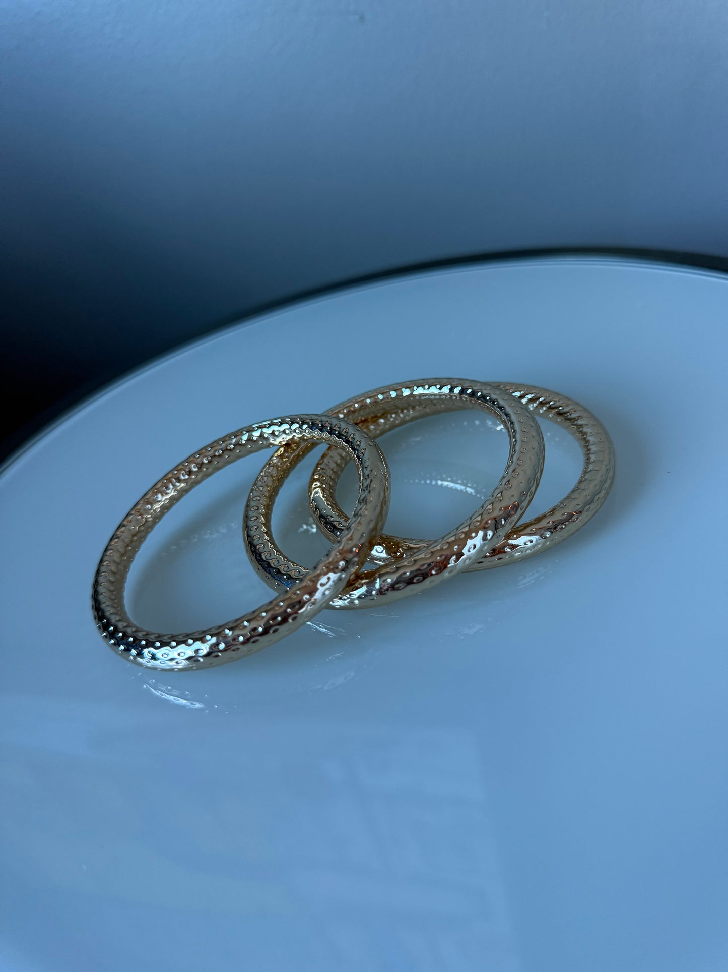 Textured Bracelet Set 3pc