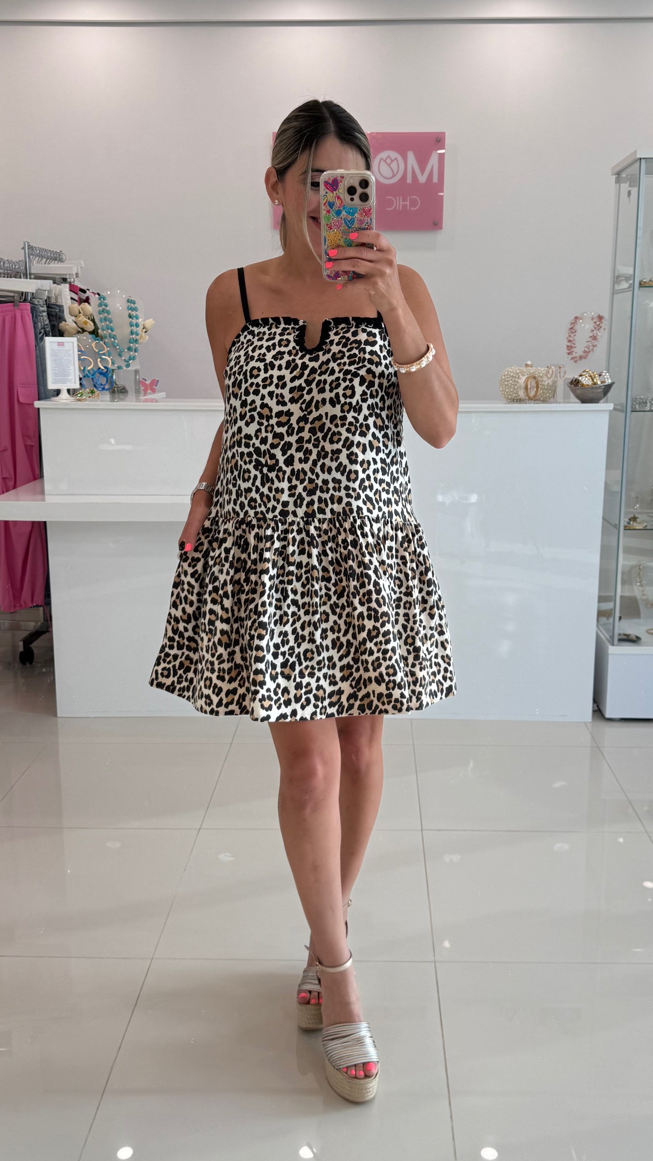 Animal Print Dress