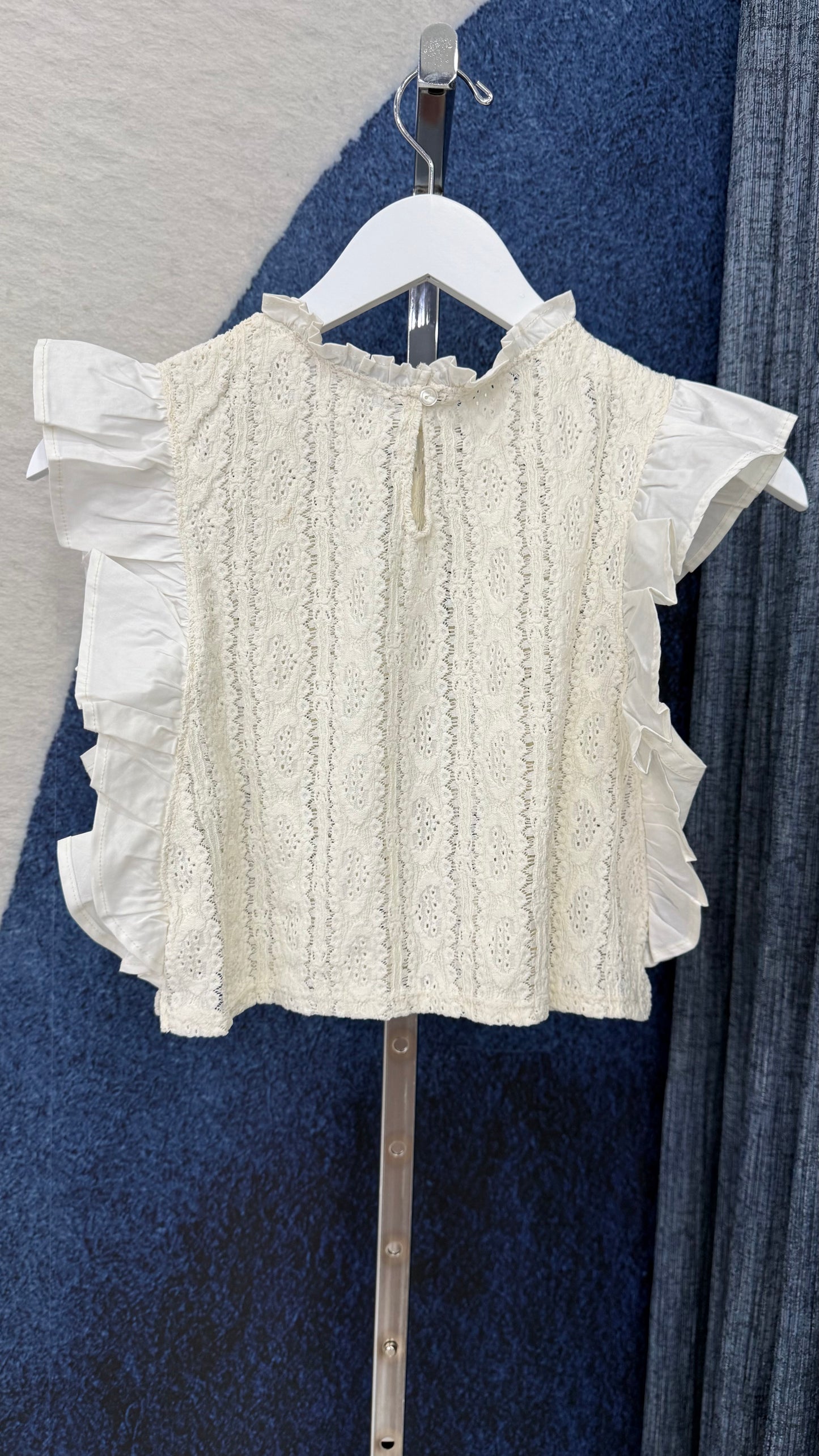 Lace Top Ivory