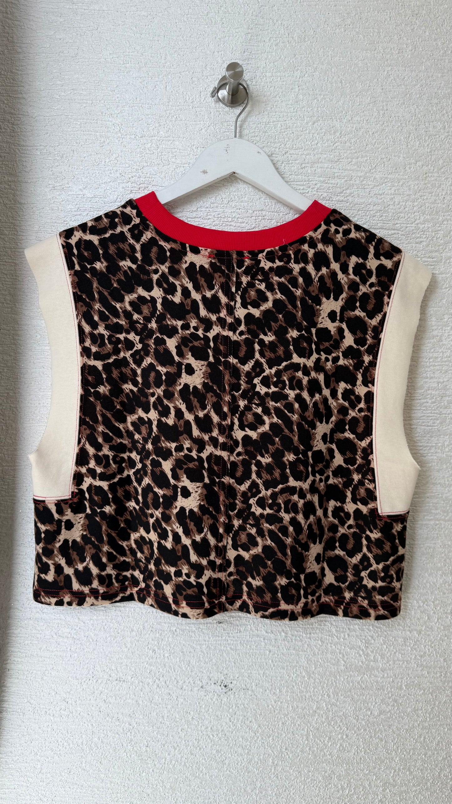 PRE ORDER 8.8.25 Animal Print W/Contrast Top