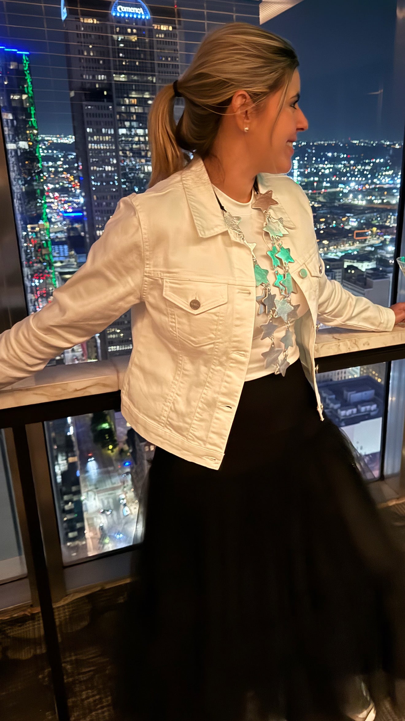 White Denim Jacket