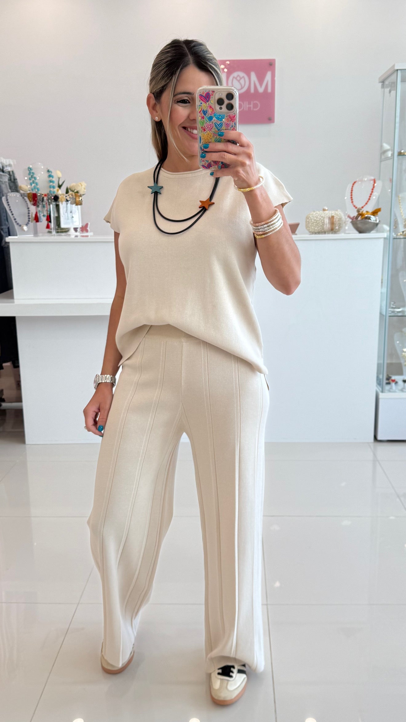 Travel Set Beige