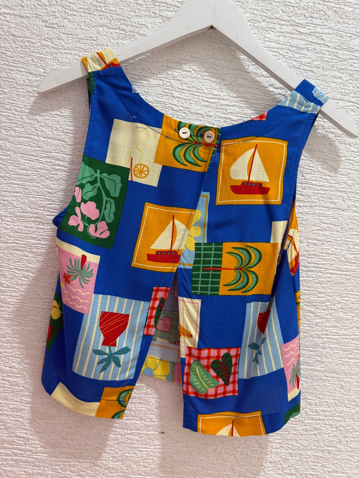 Printed Top & Short Set