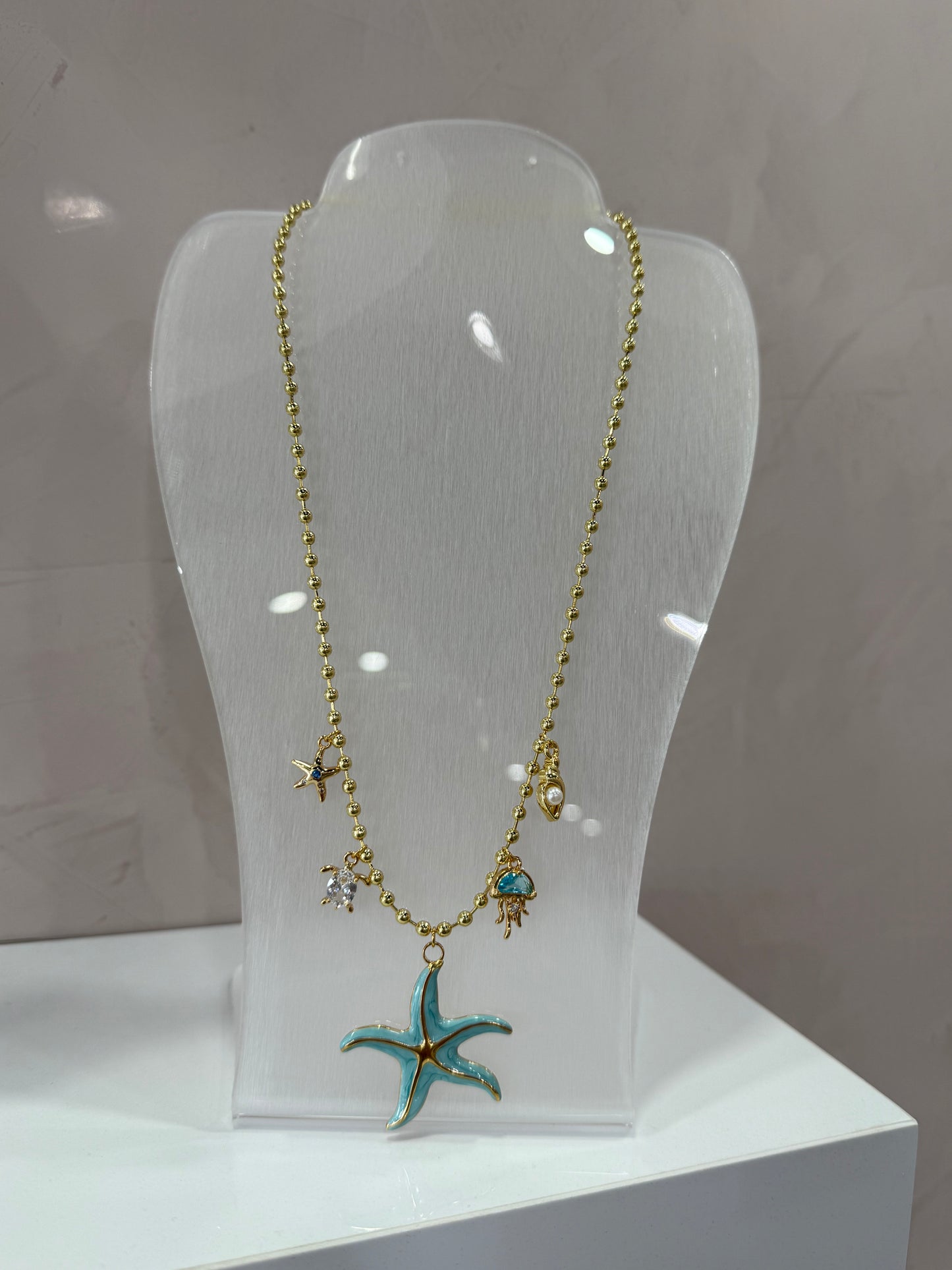 Starfish Ocean Necklace