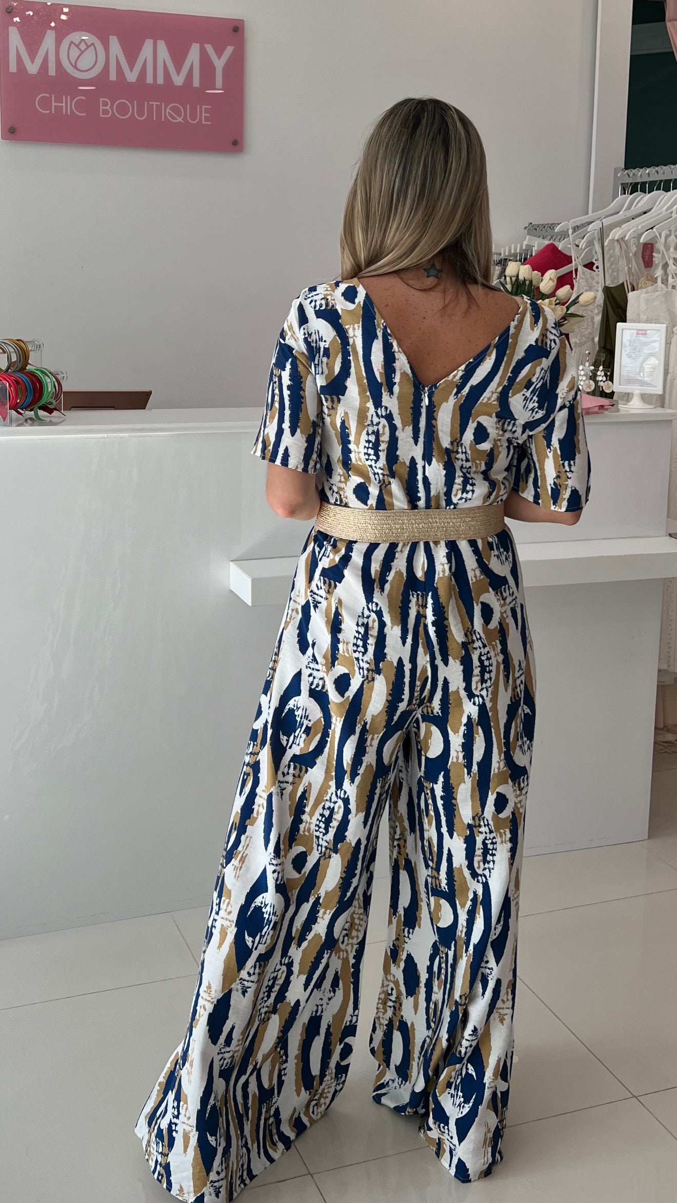 Printed Jumpsuit
