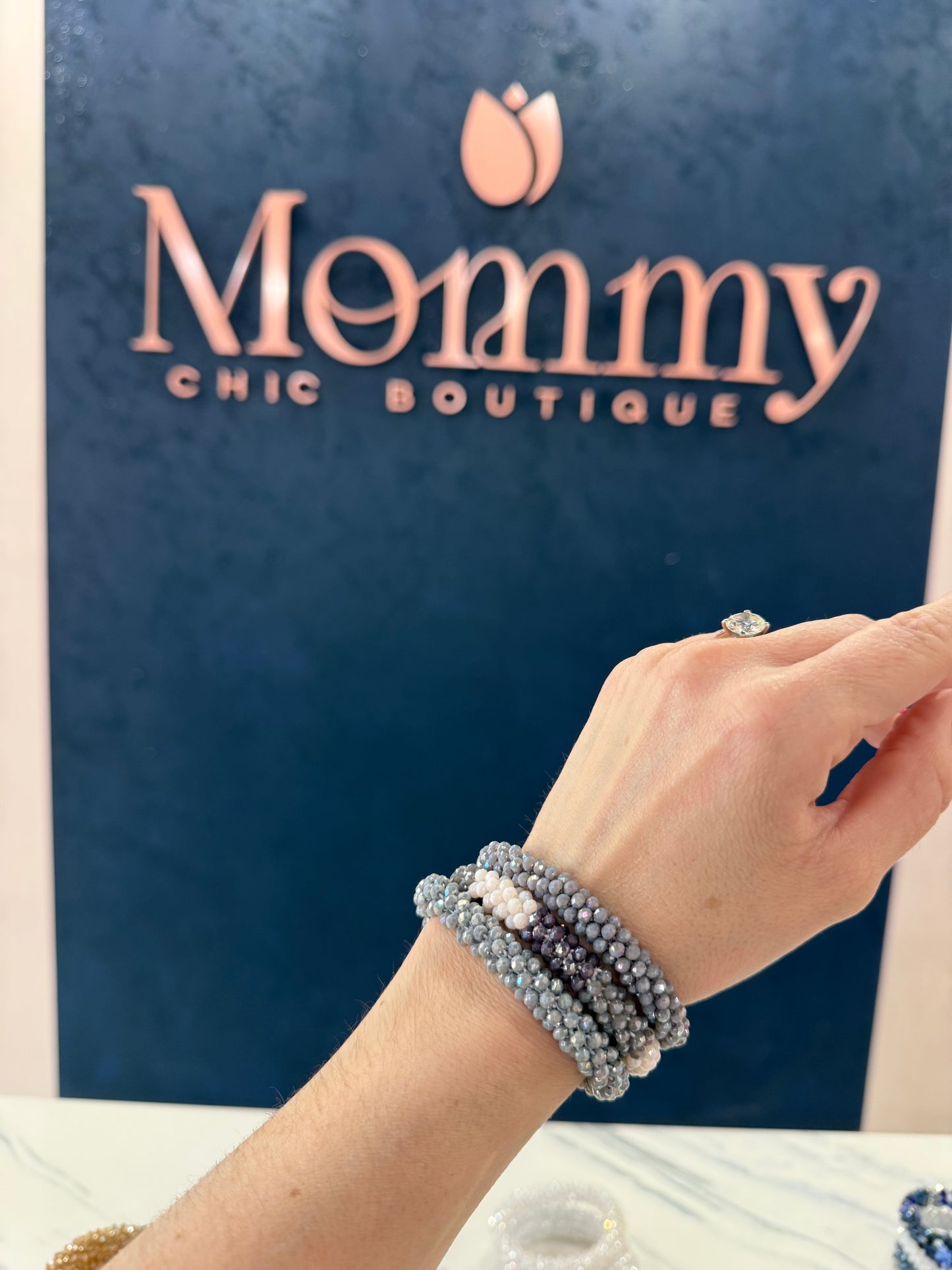 Beads Bracelet Bundle Grays