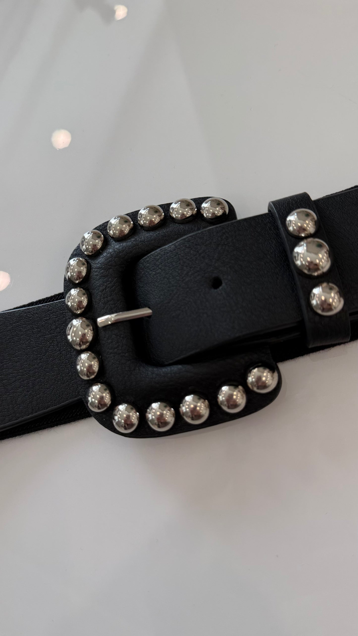 Studded Elastic Belt