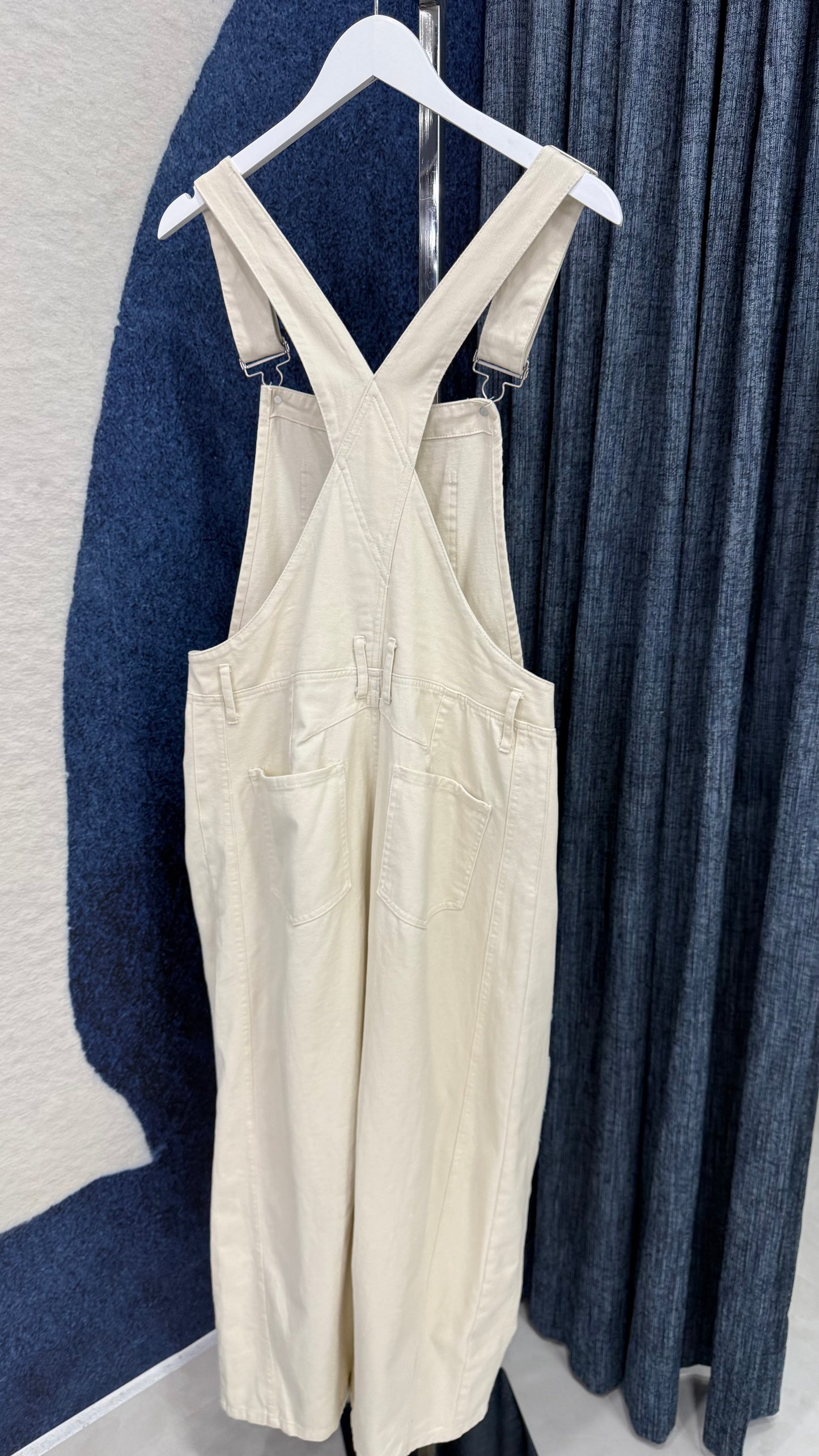 Patch Denim Overall
