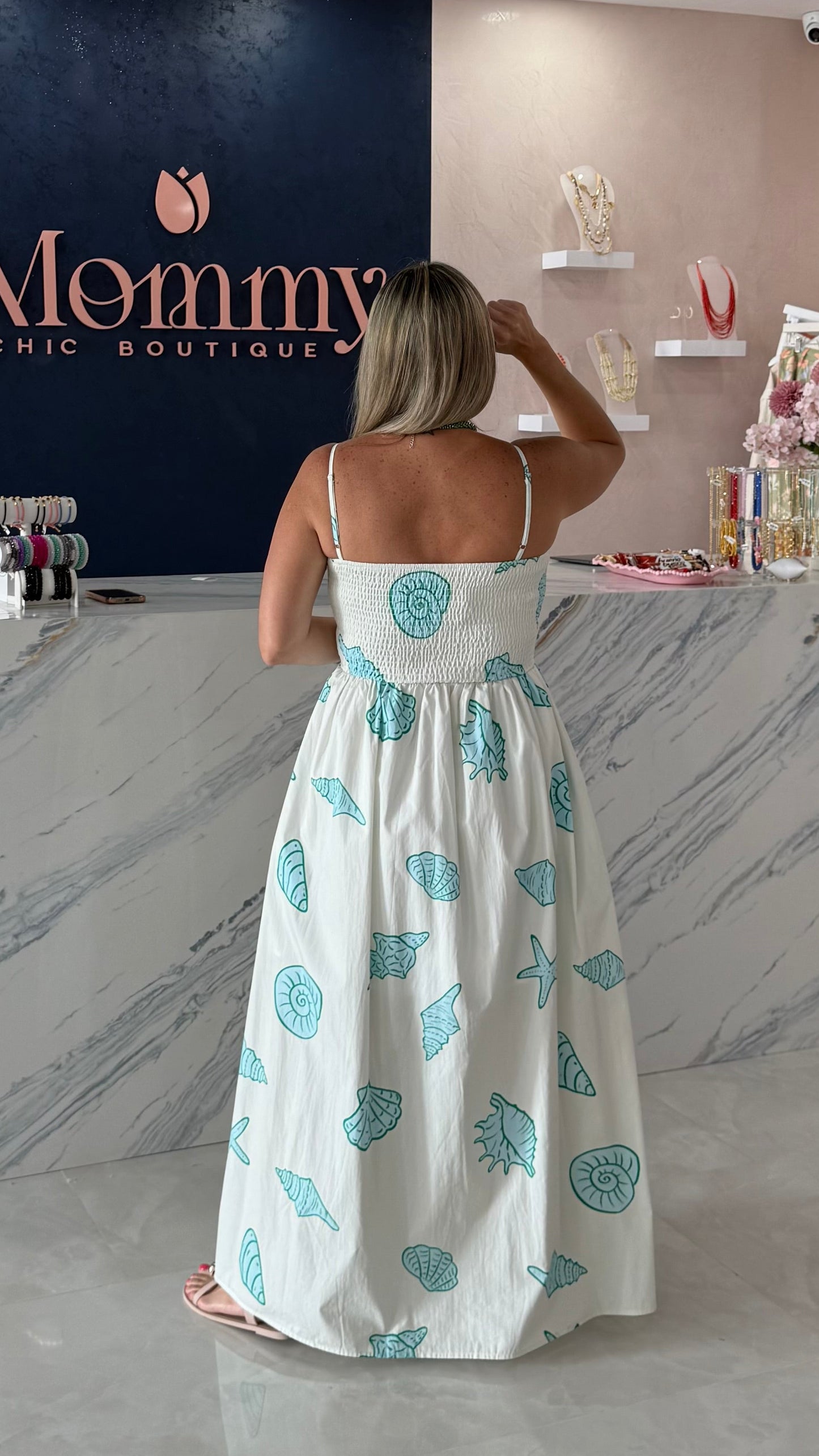 Sea Shell Maxi Dress
