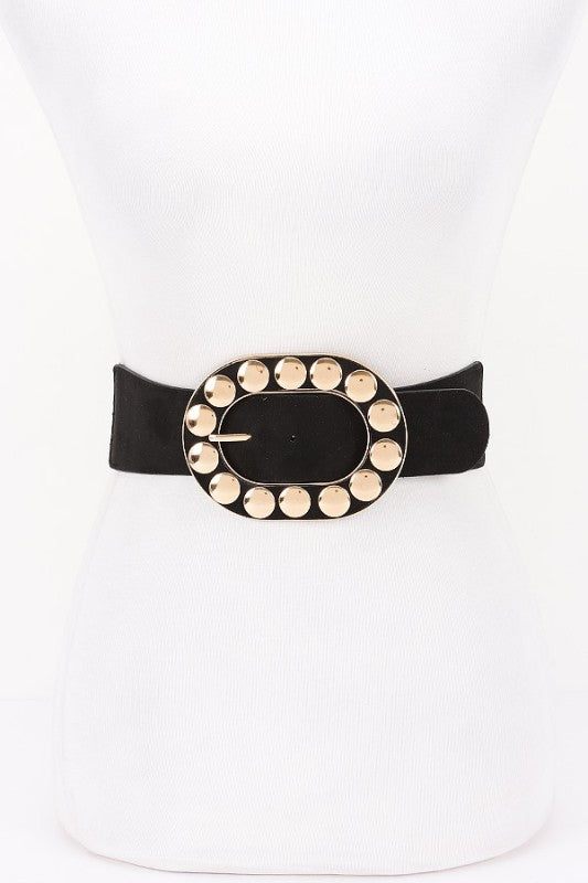 Oval Buckle Belt