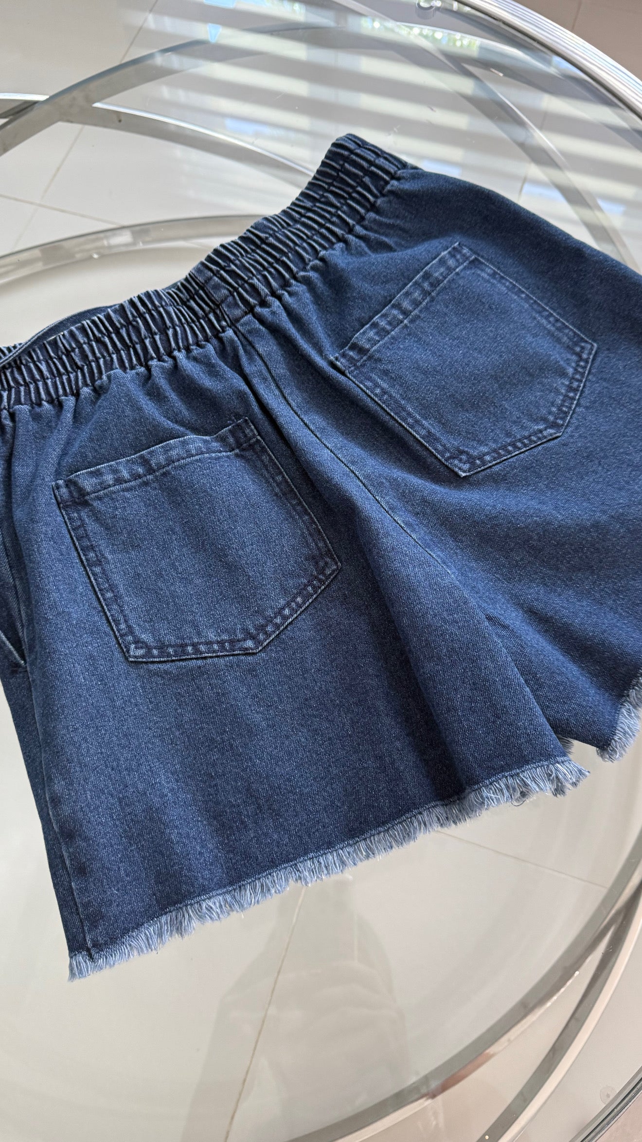 Dark Denim Skort