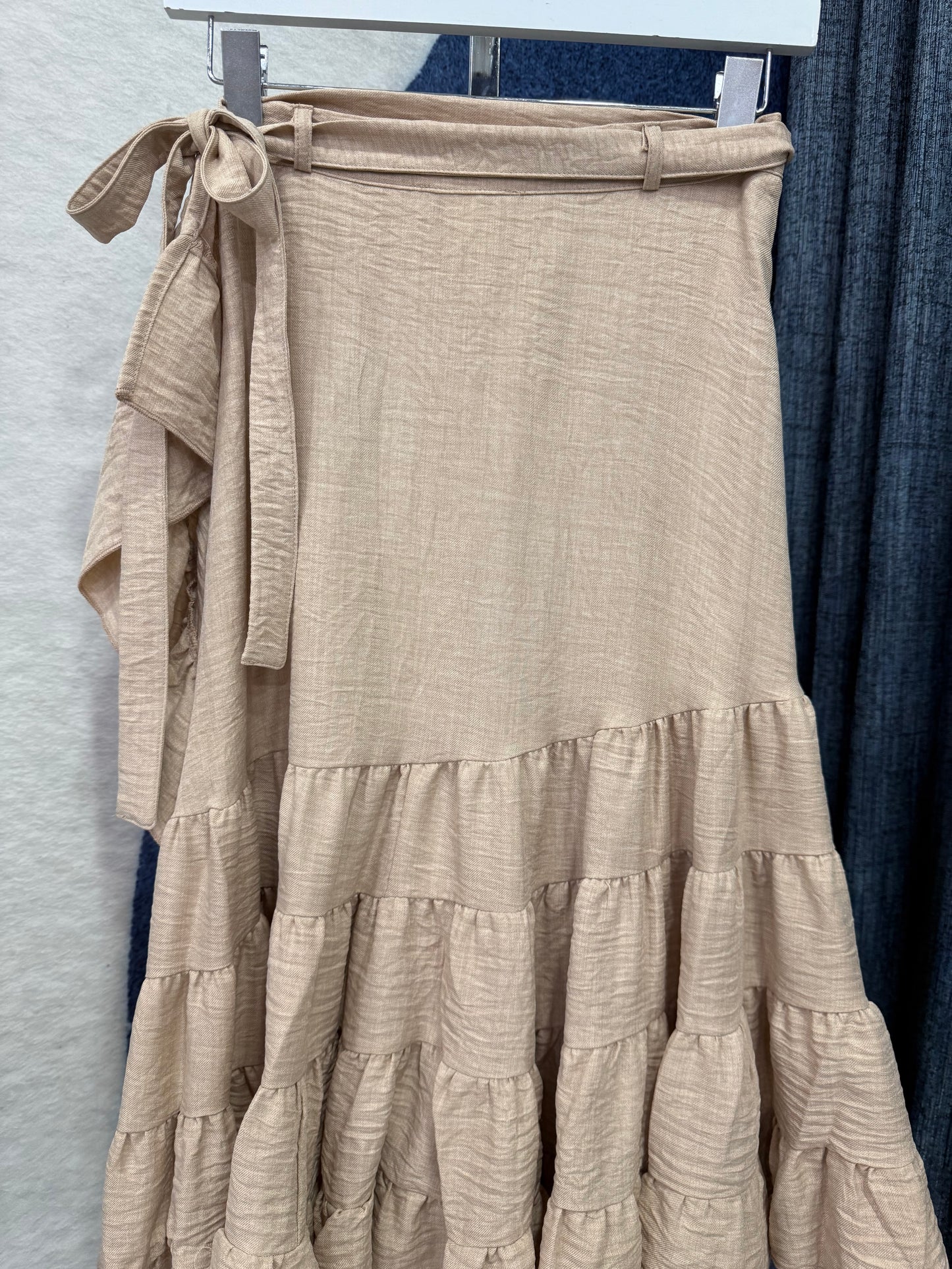 Wrap Around Skirt Taupe