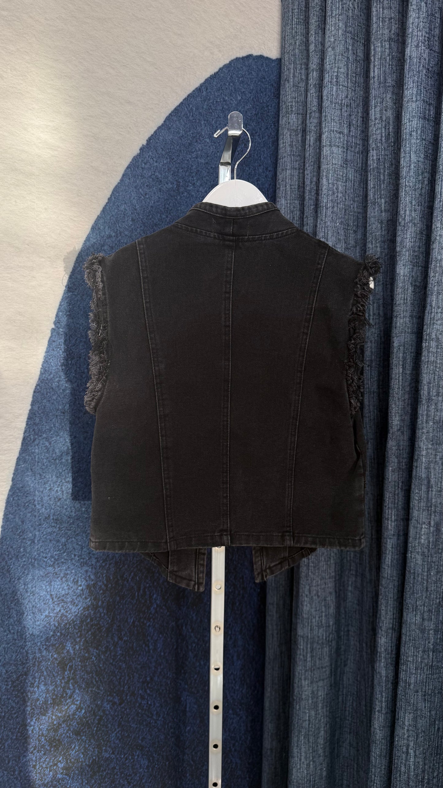 Napoleón Denim Vest Black