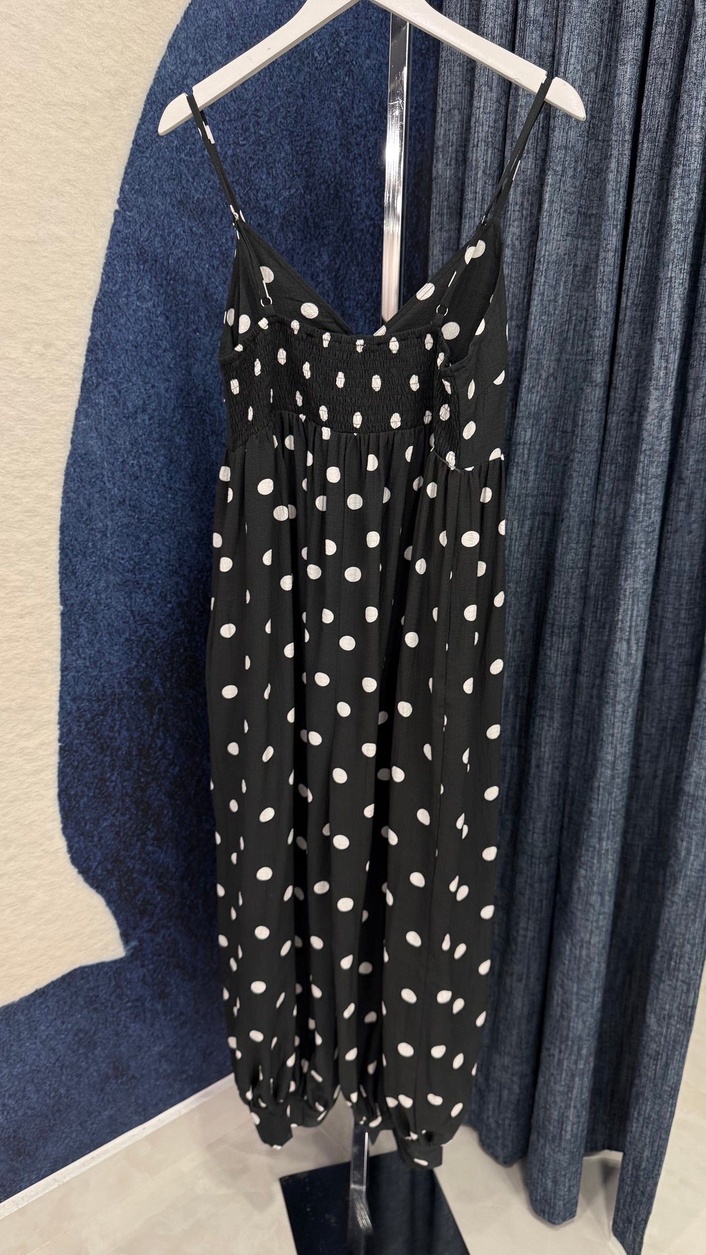 Polka Dots Balloon Jumpsuit