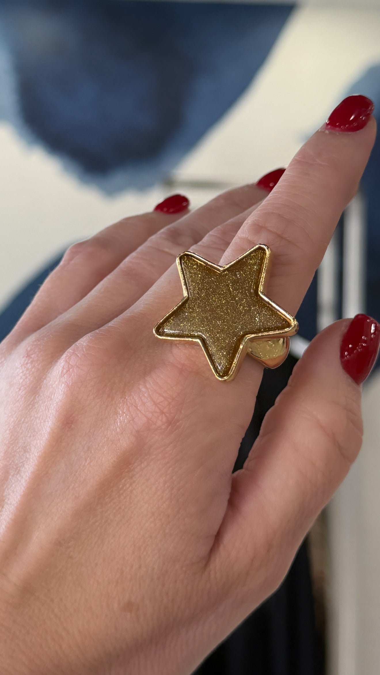 Tucco Star Ring Gold Adjustable