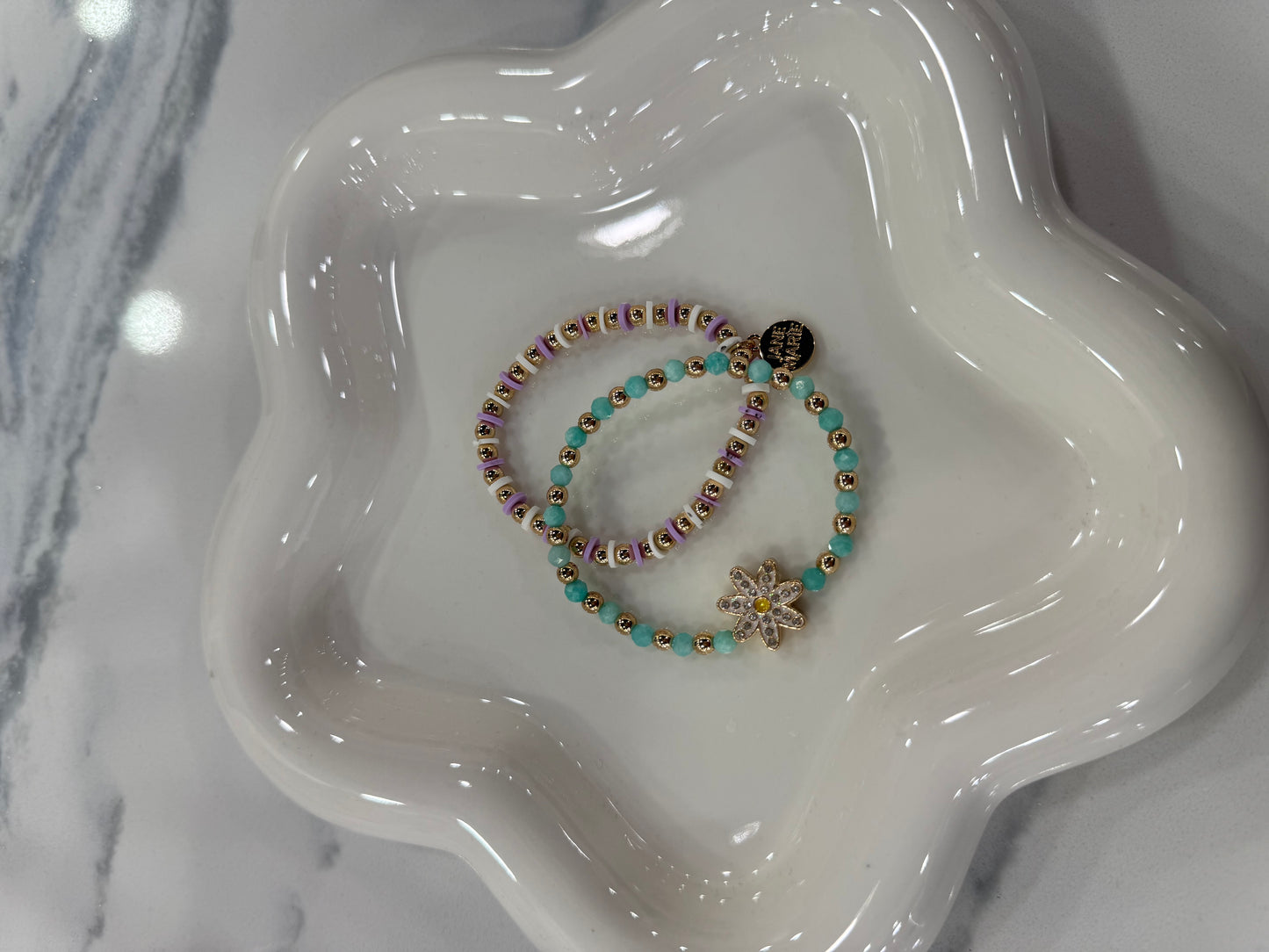 Girls Bracelet Set Flower