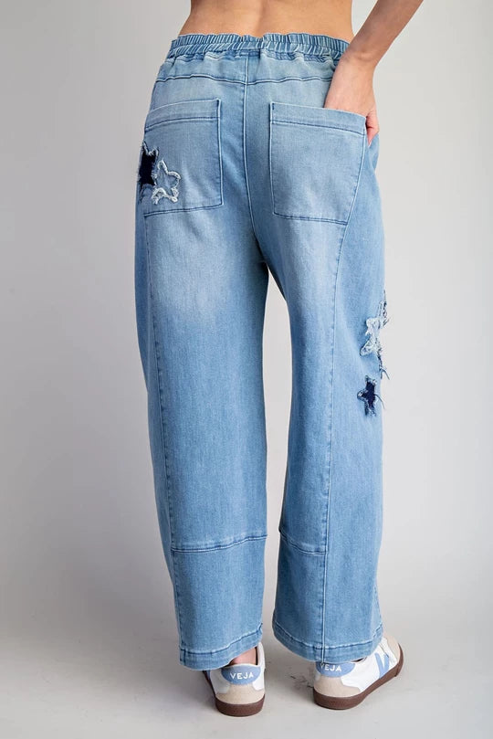 Star Patch Denim