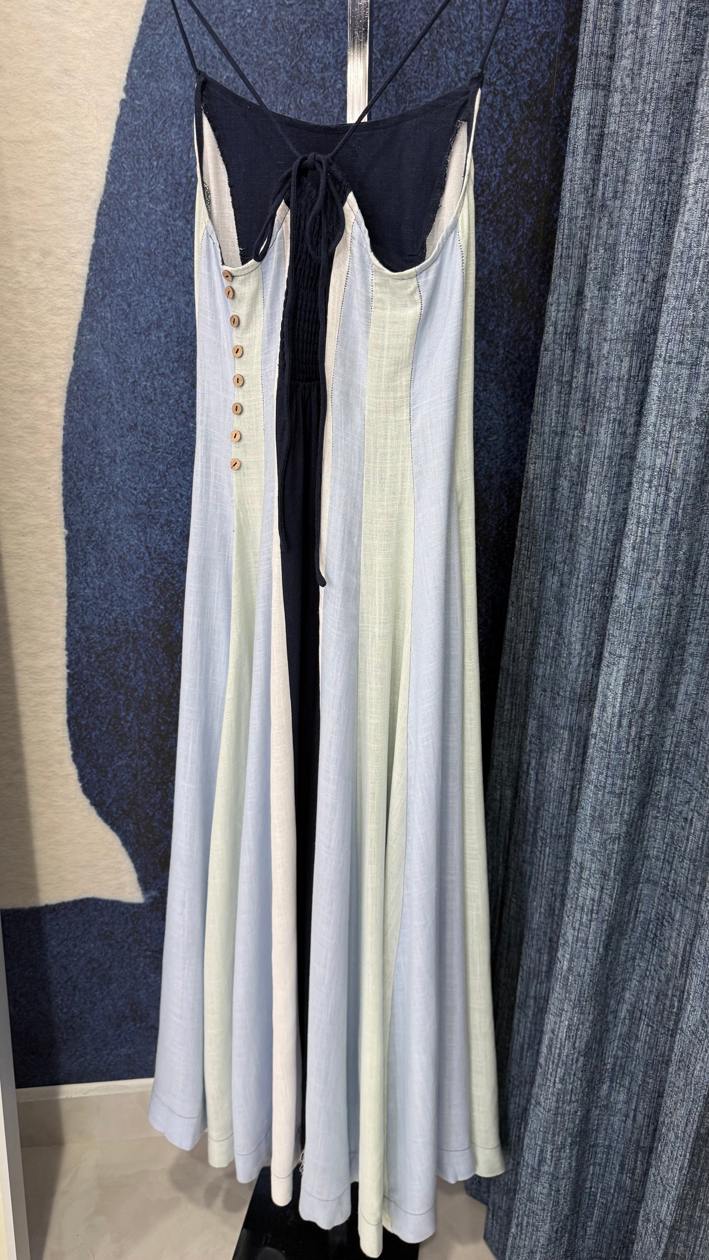 Maxi Dress Color Block
