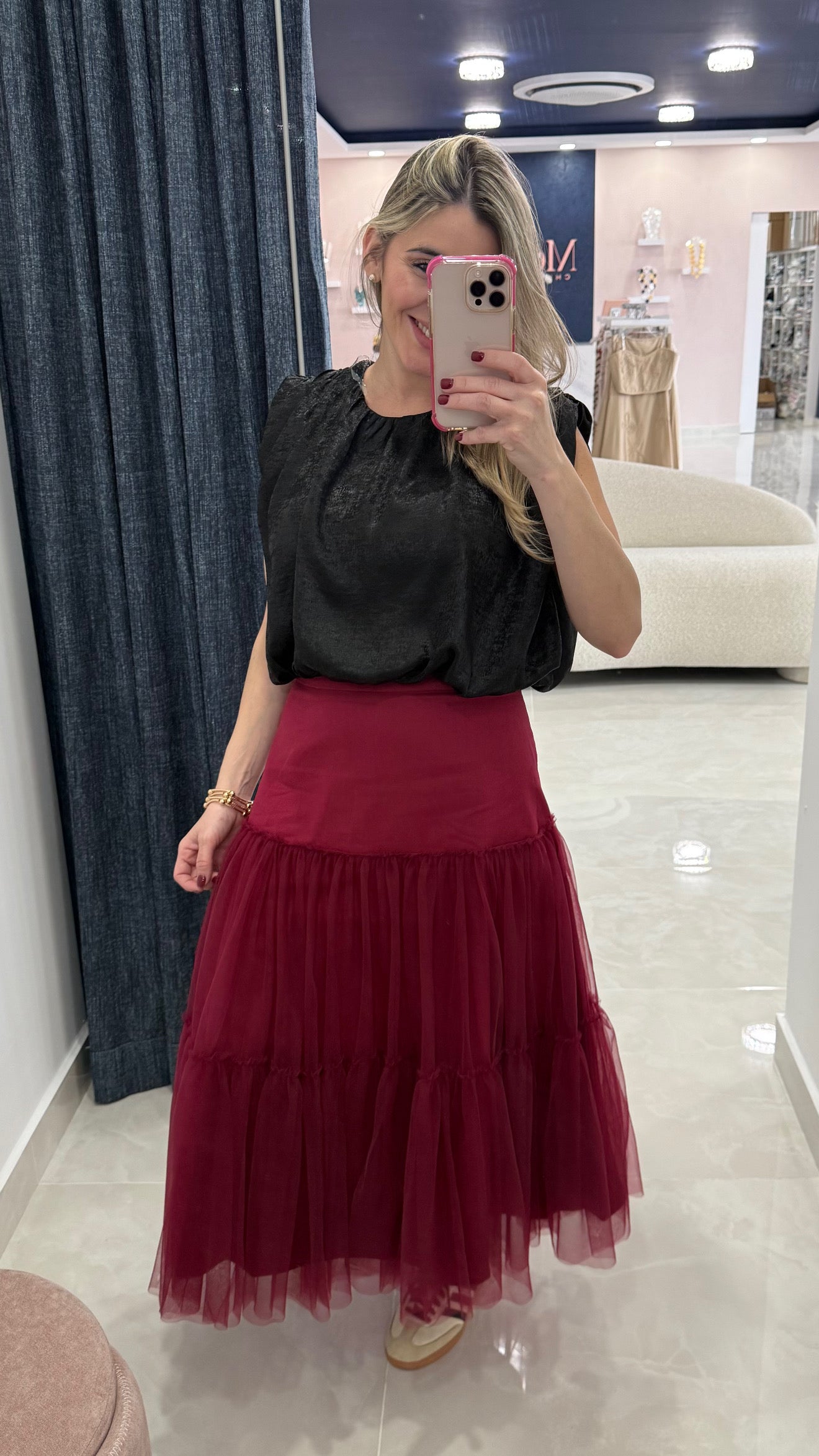 Sleeveless Top Black