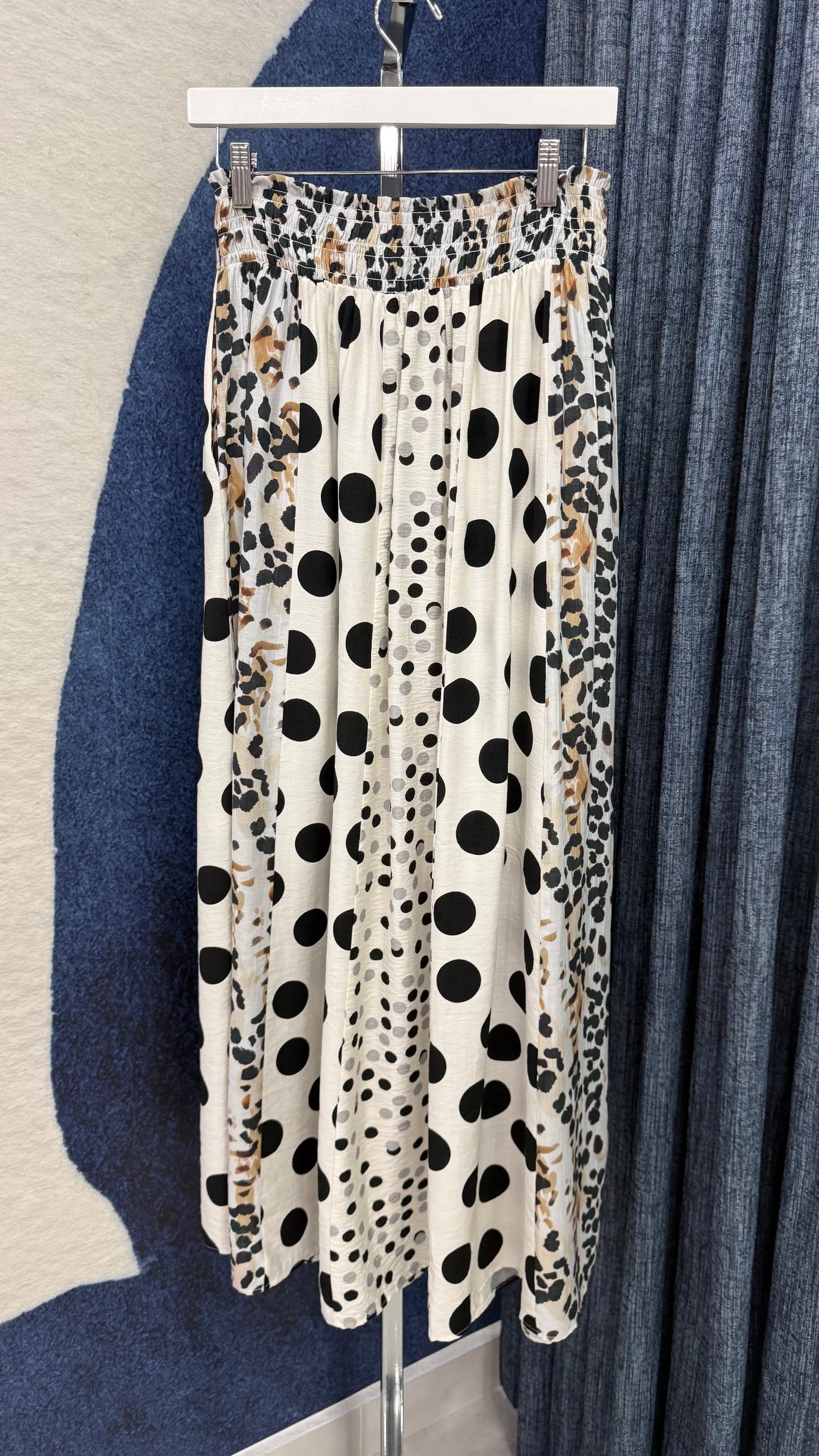 Animal Print & Polka Dots Skirt