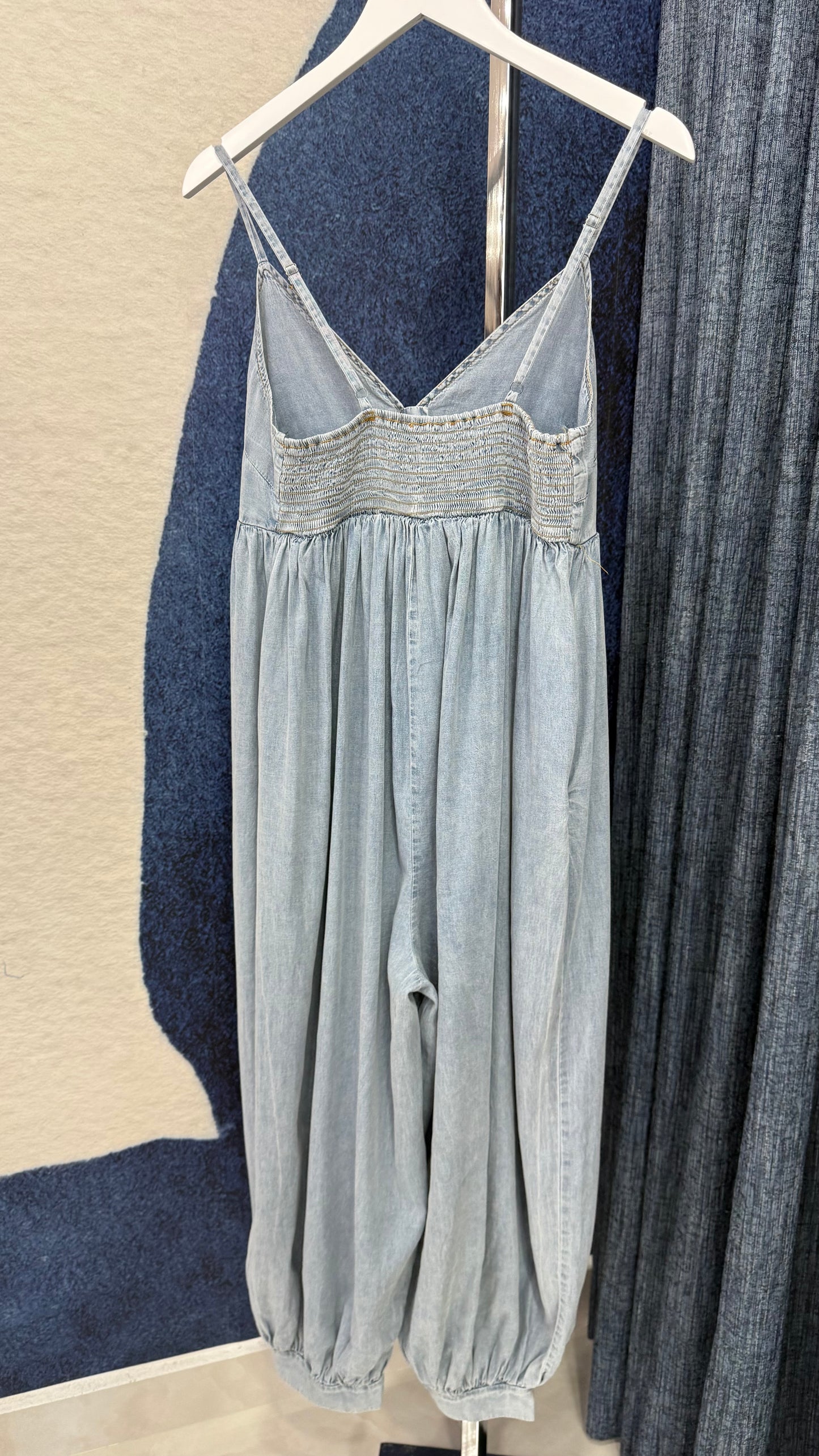 Balloon Jumpsuit Tencel