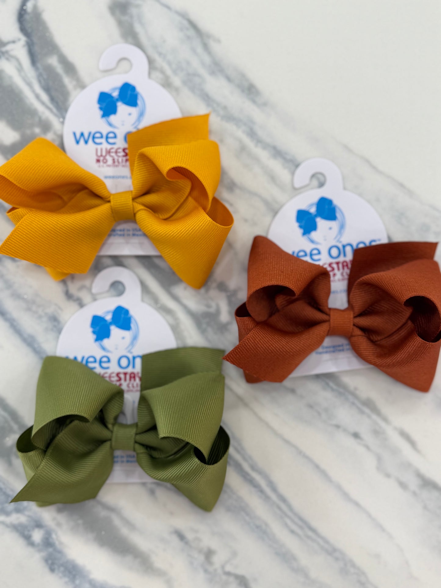 Small Solid Grosgrain Bow