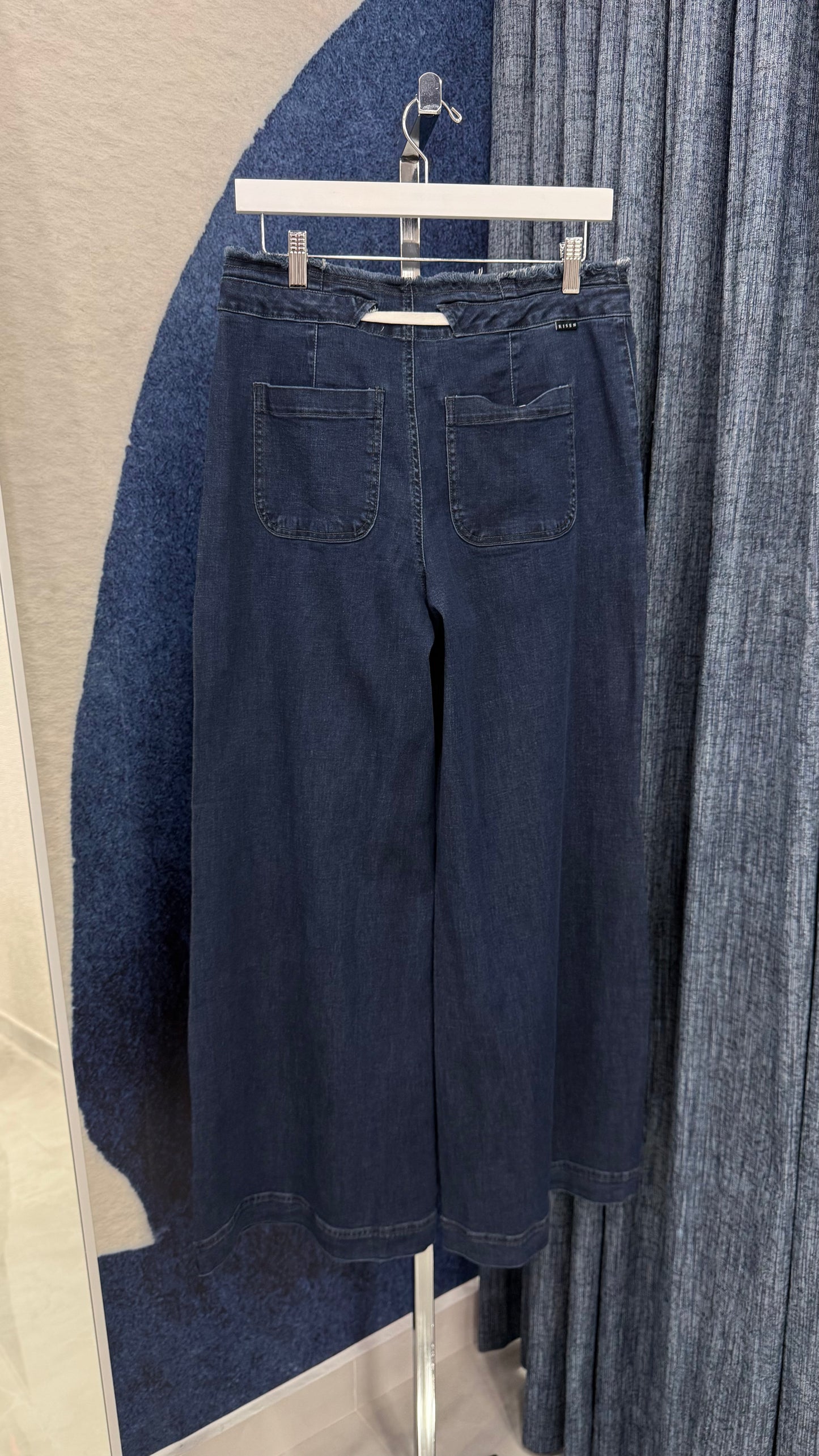 Wide Leg Denim Pant