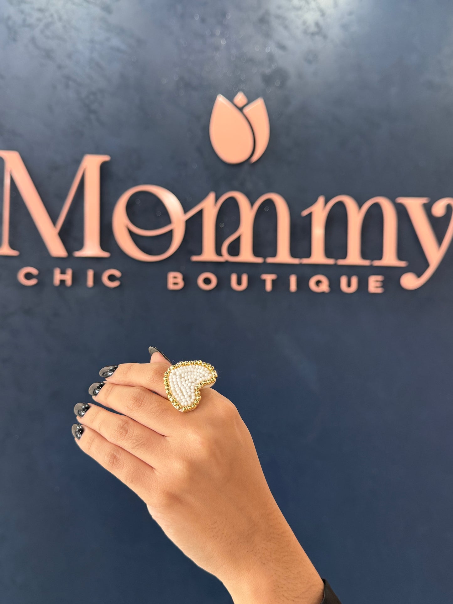 Beaded Ring Adjustable