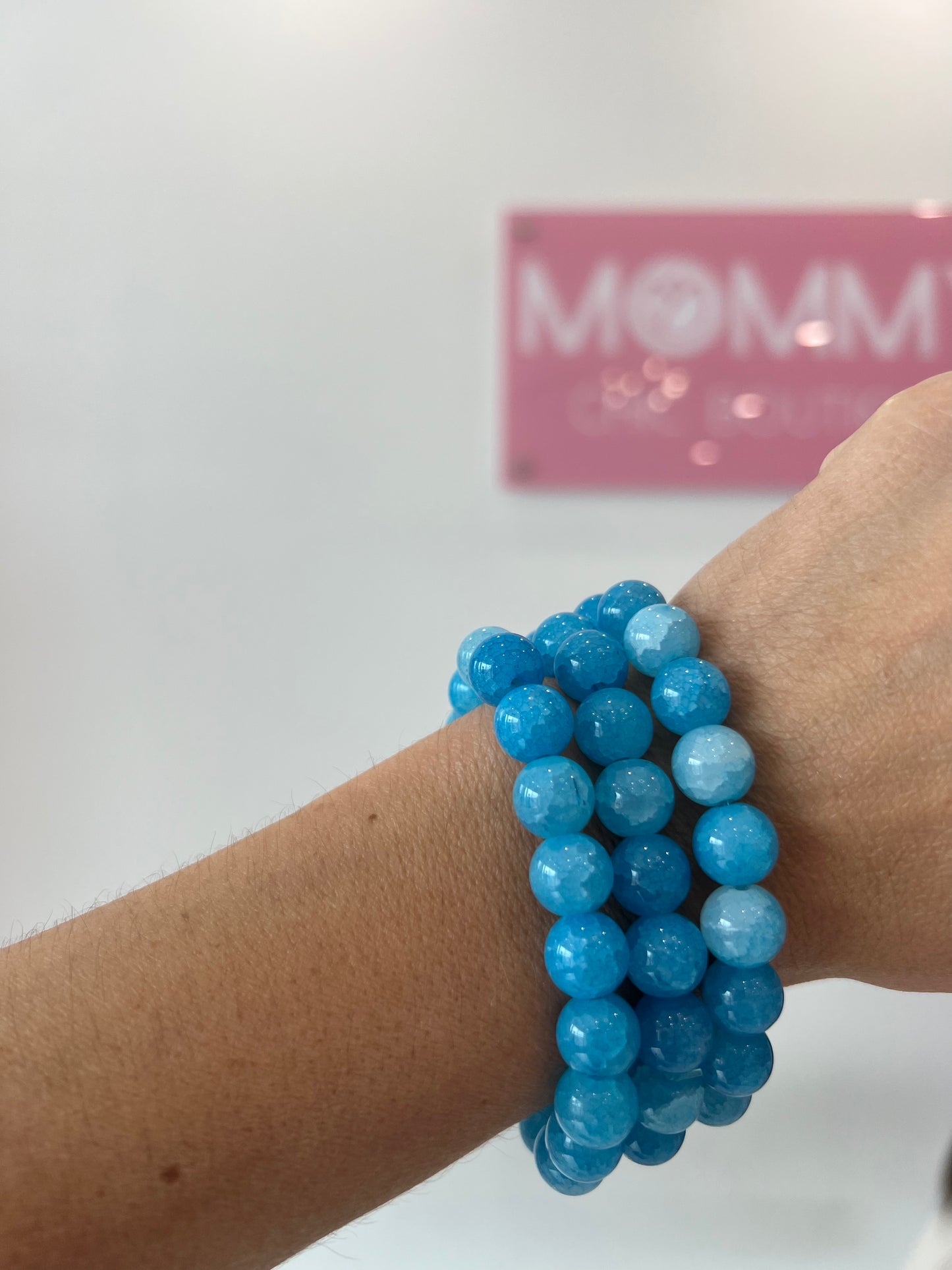 Crystal Beaded Bracelet Set