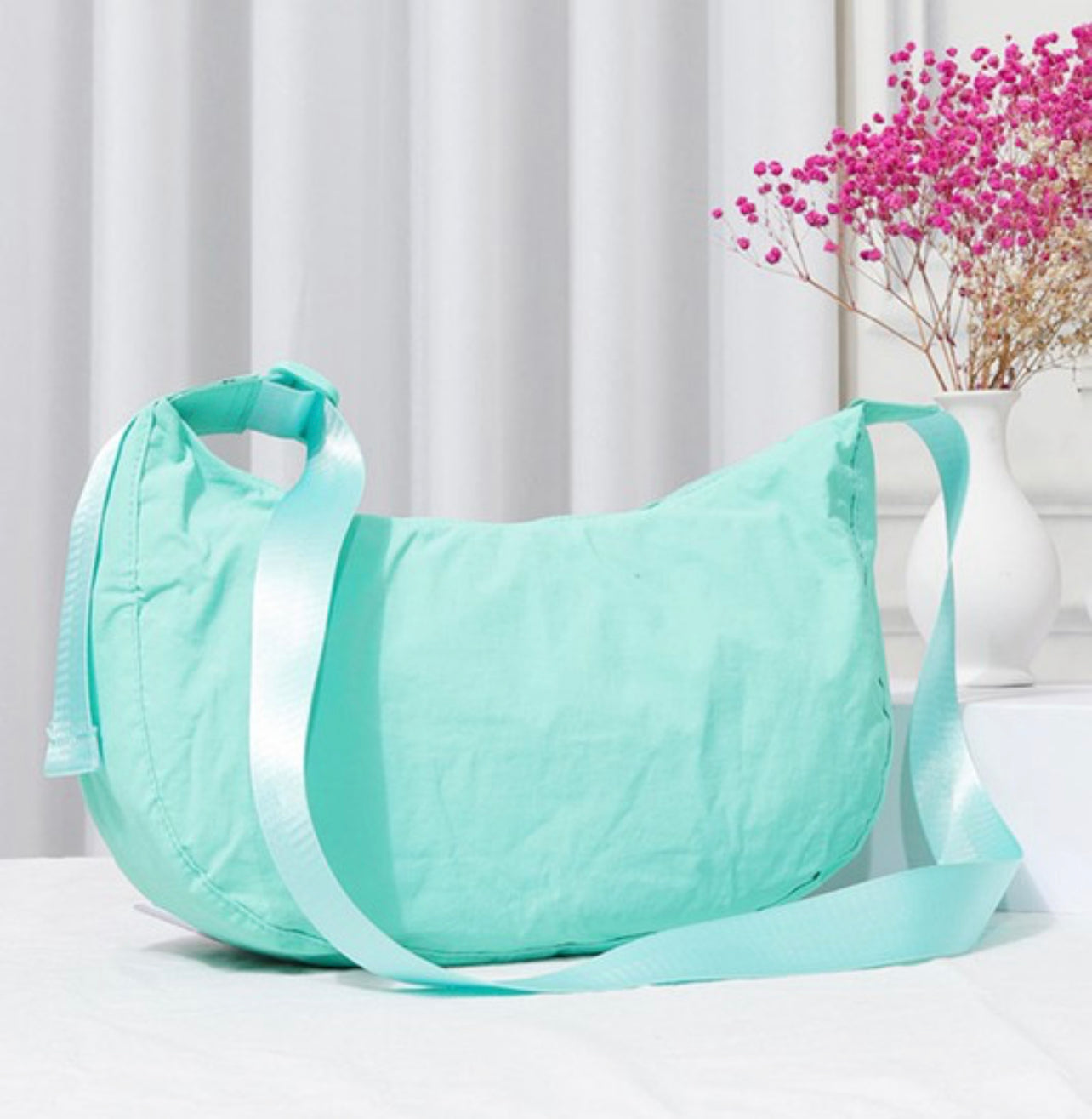 Nylon Cross Body Bag