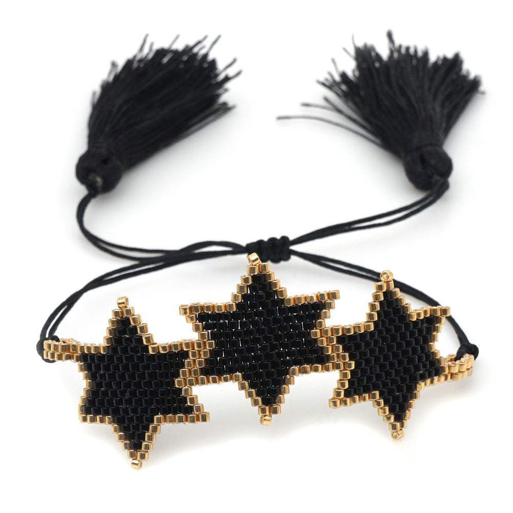 3 Stars Beaded Bracelet