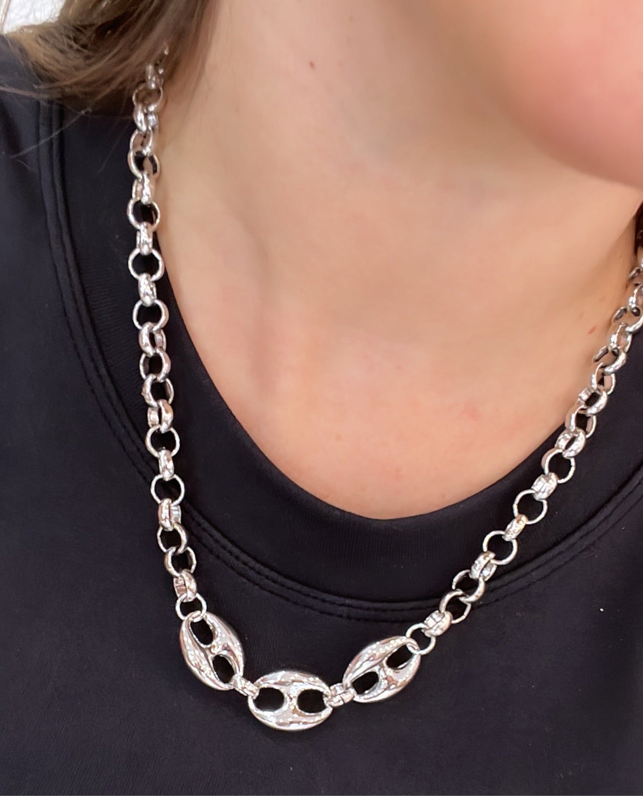 Gucci Necklace Silver