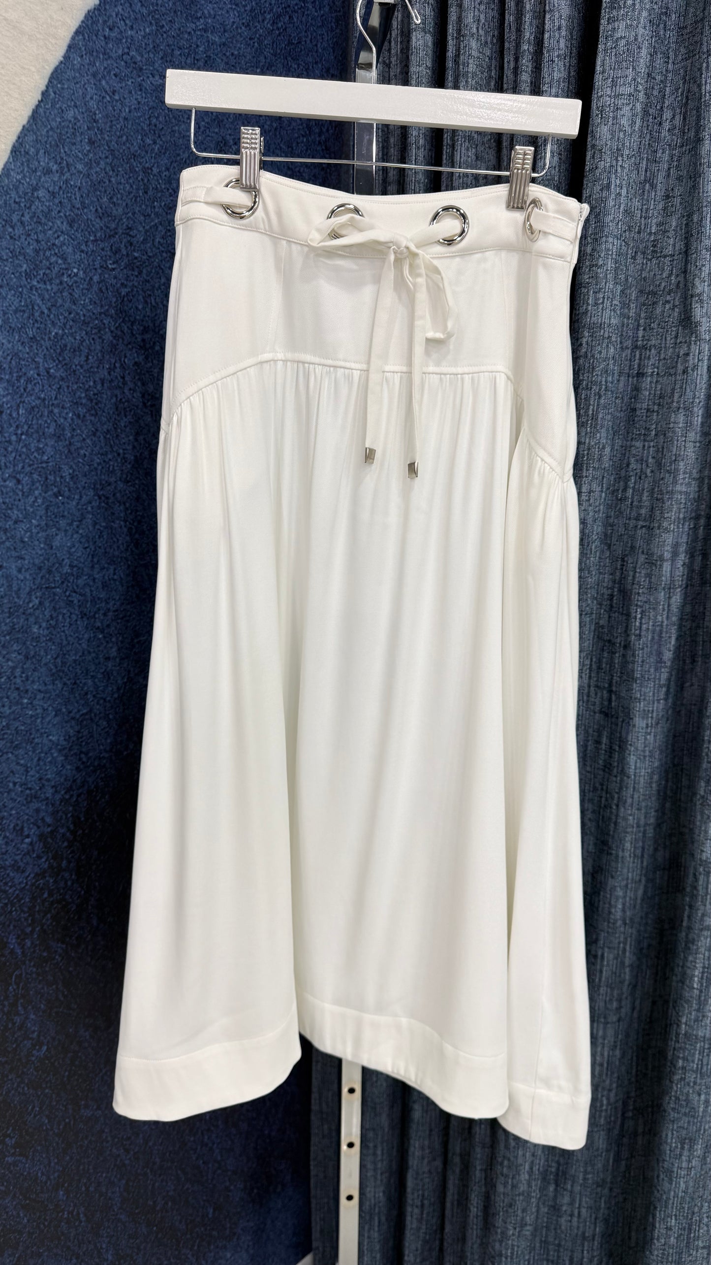 Midi Skirt White