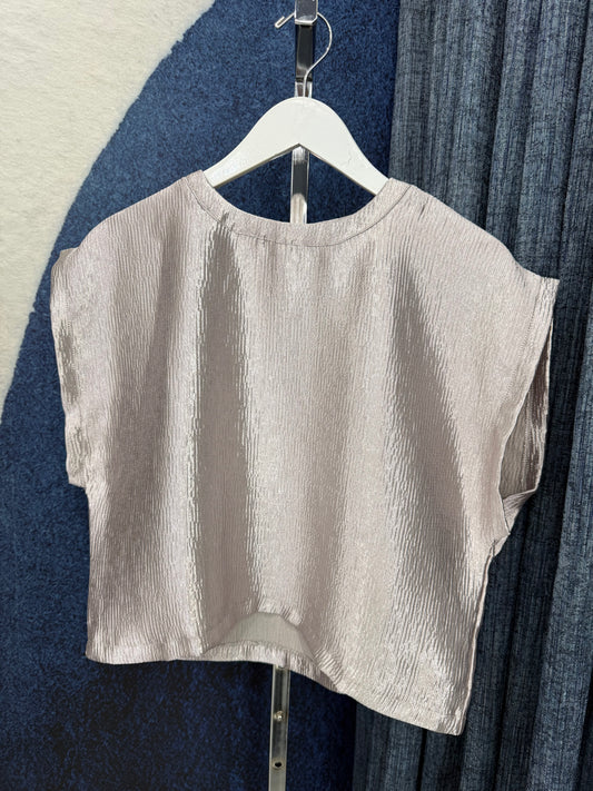 Textured Top Silver