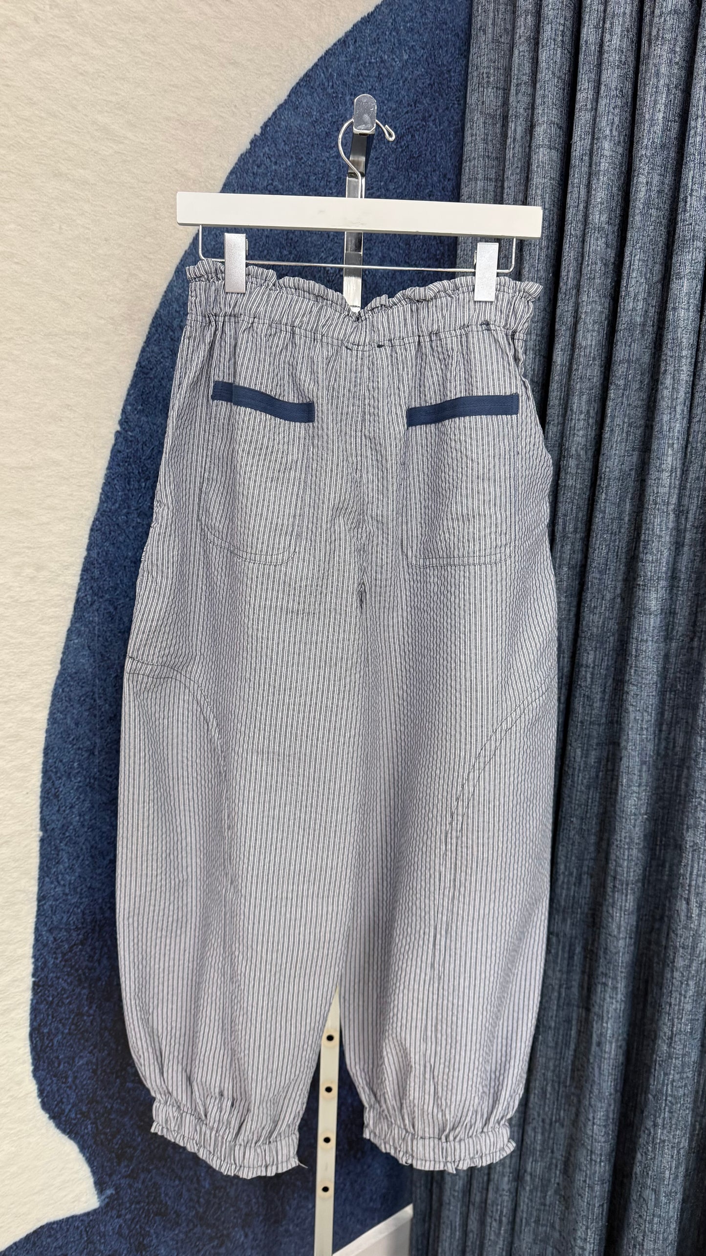 Striped Blue Jogger Pant