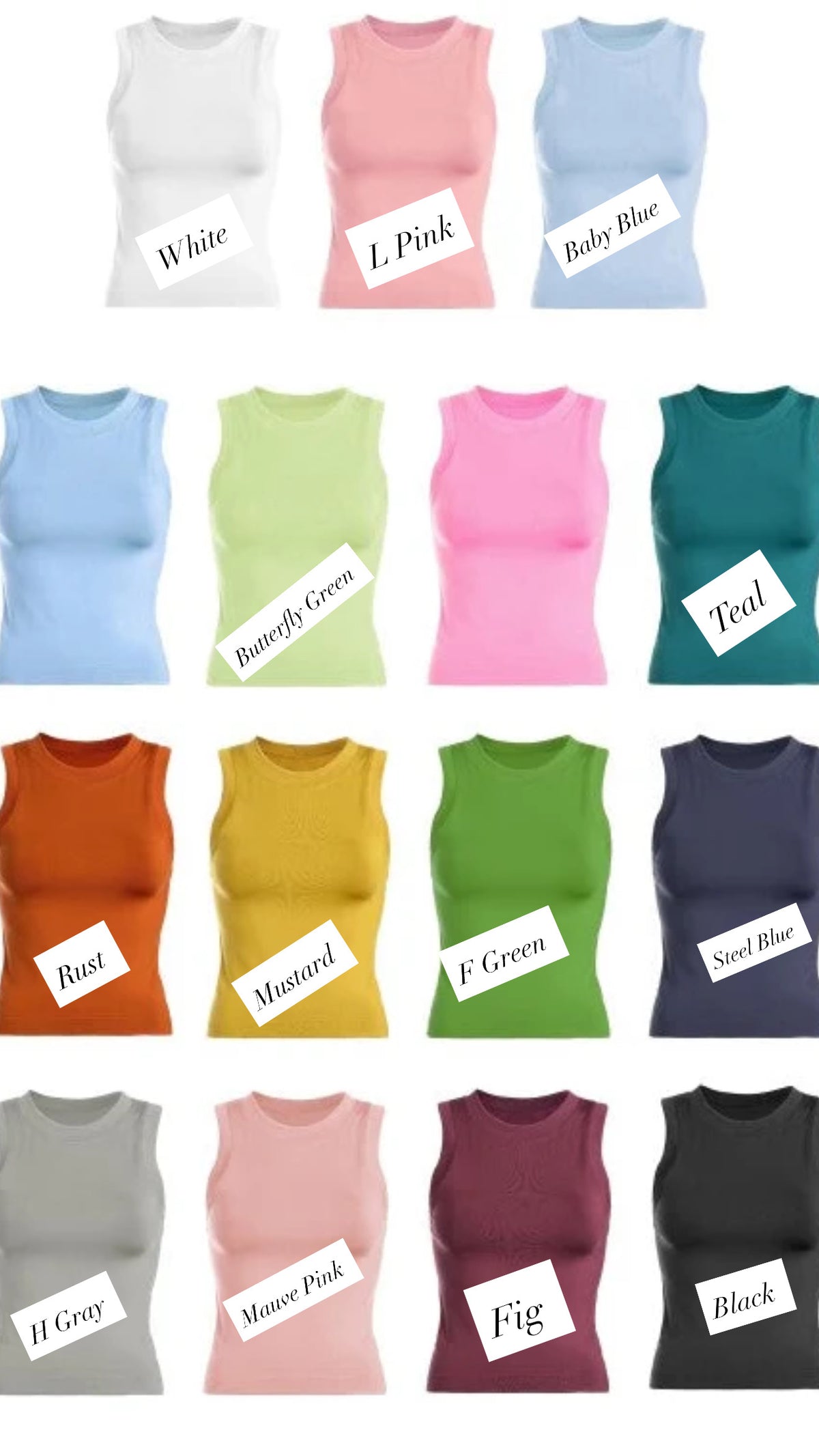 Long Basic Top - One Size