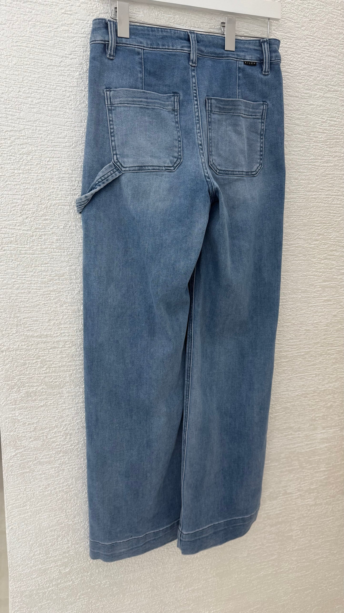 Wide Leg Denim Wash