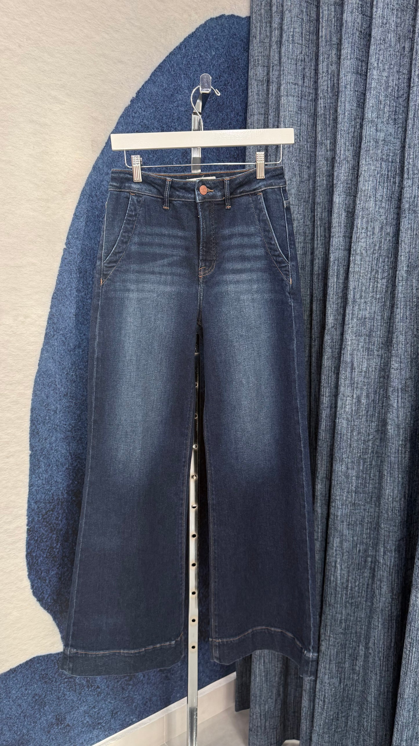High Waist Dark Denim