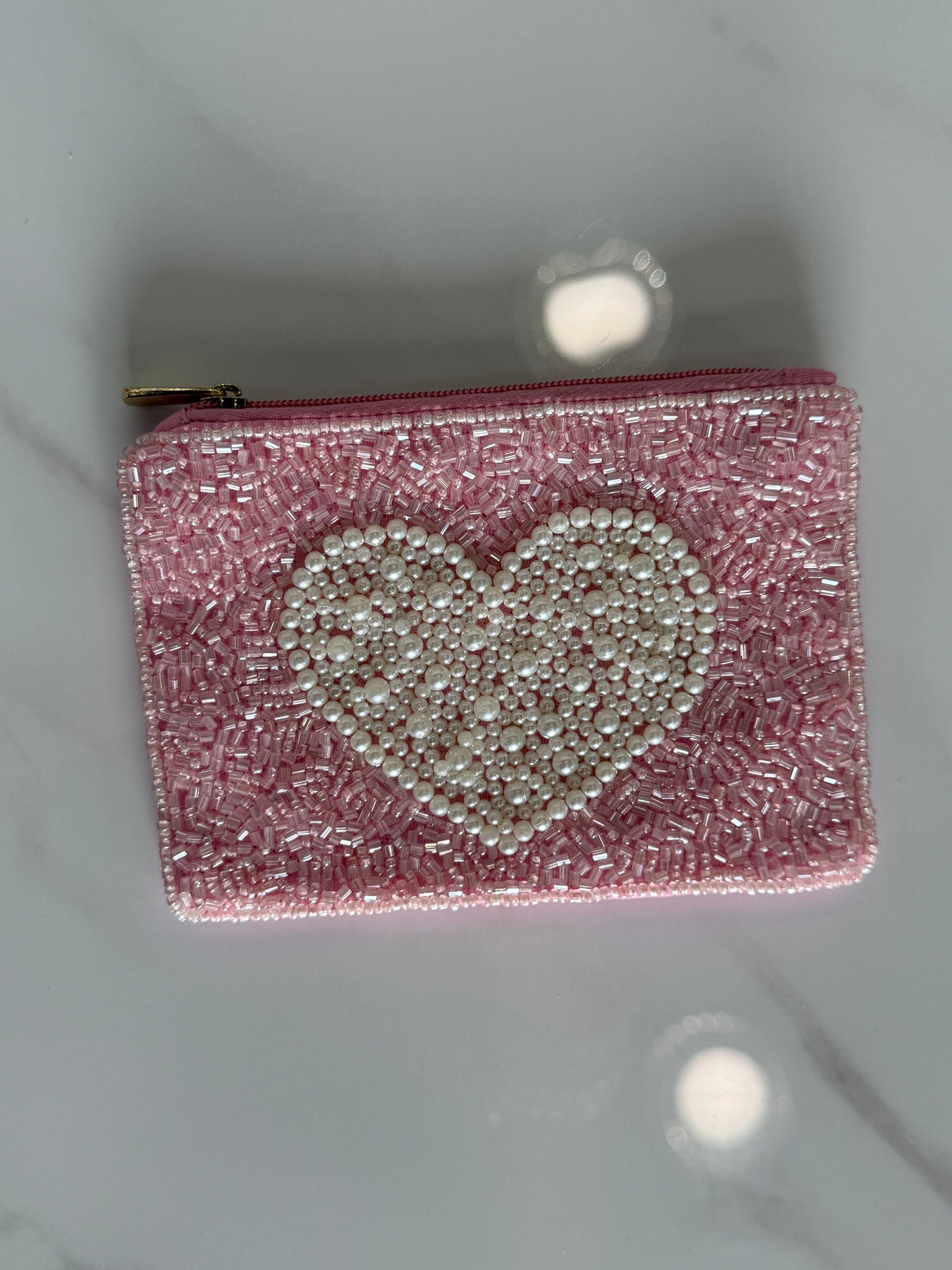 Beaded & Pearls Coin Bag