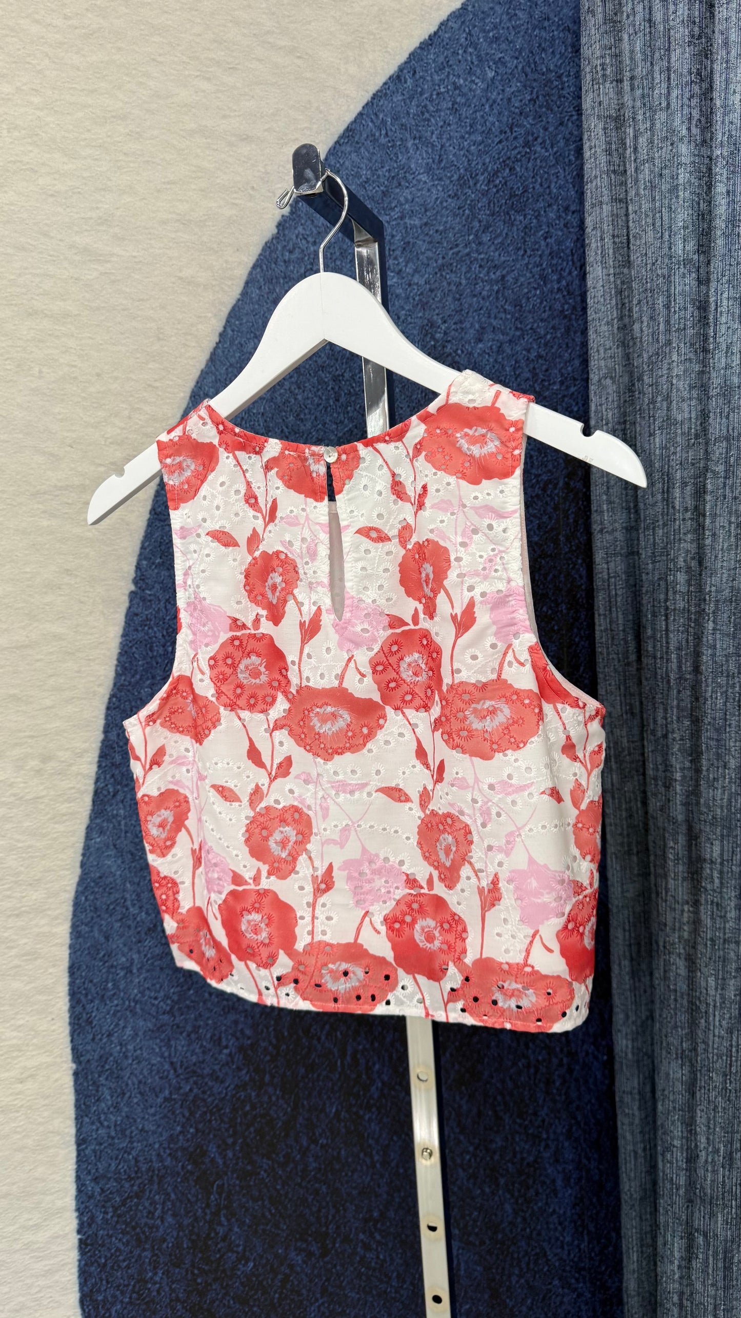 Embroidery Floral Top