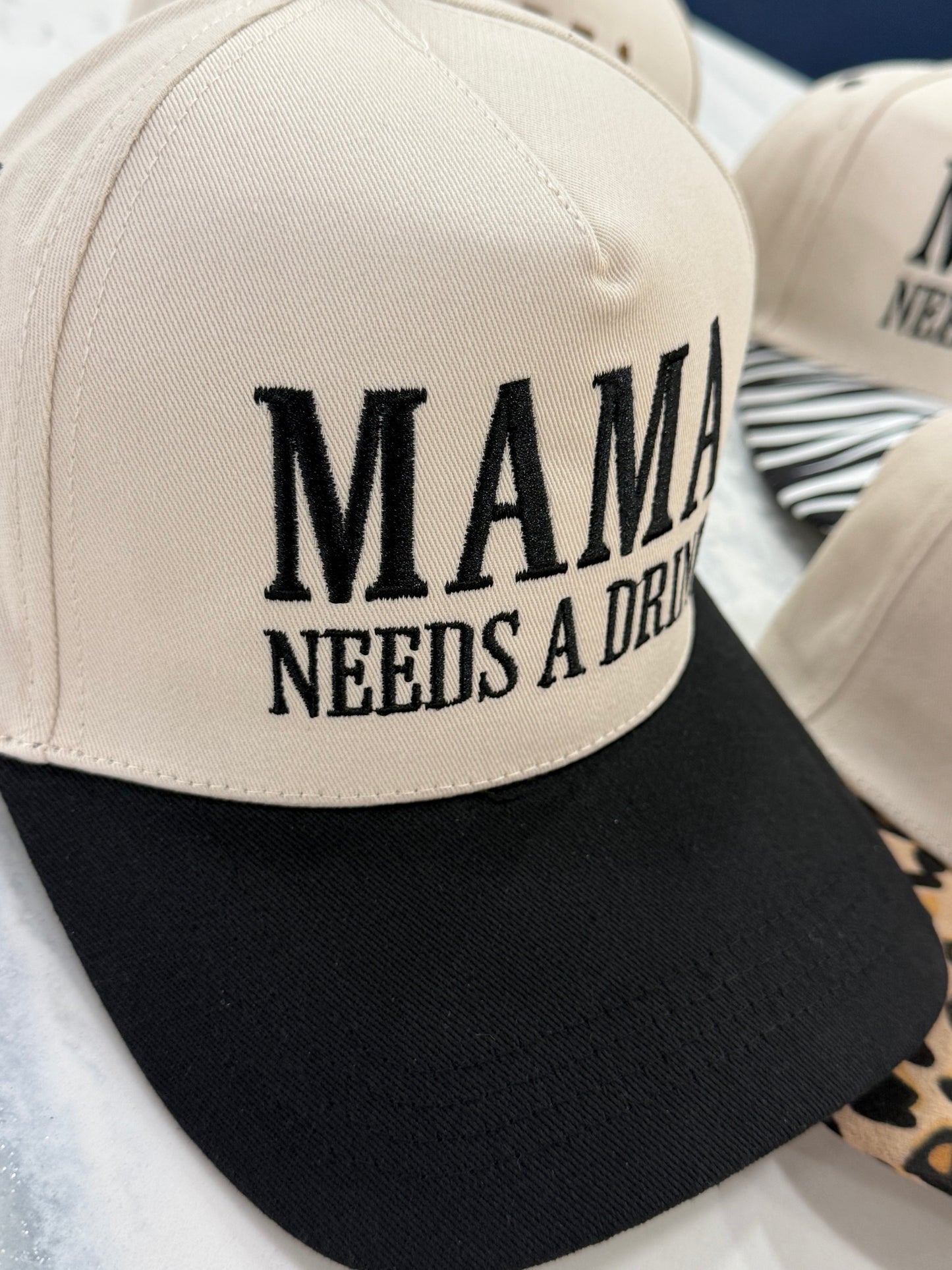 Mama Needs A Drink Hat