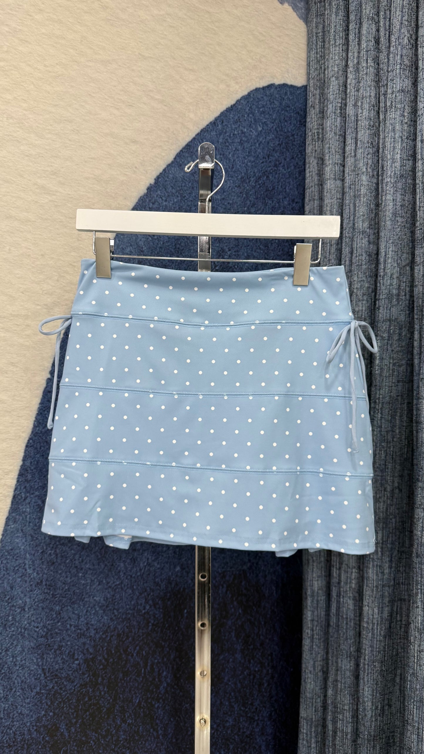 Polka Dots Skort Blue