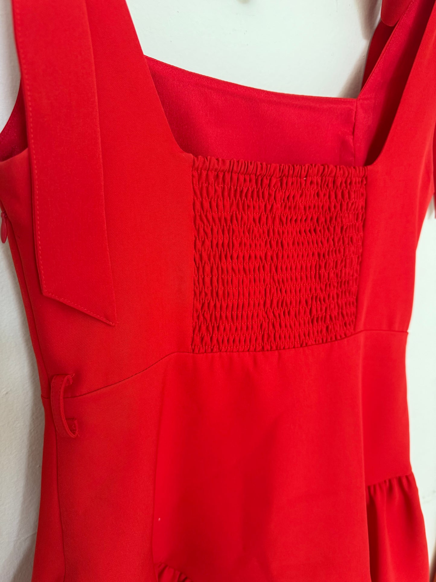 Bubble Dress Red
