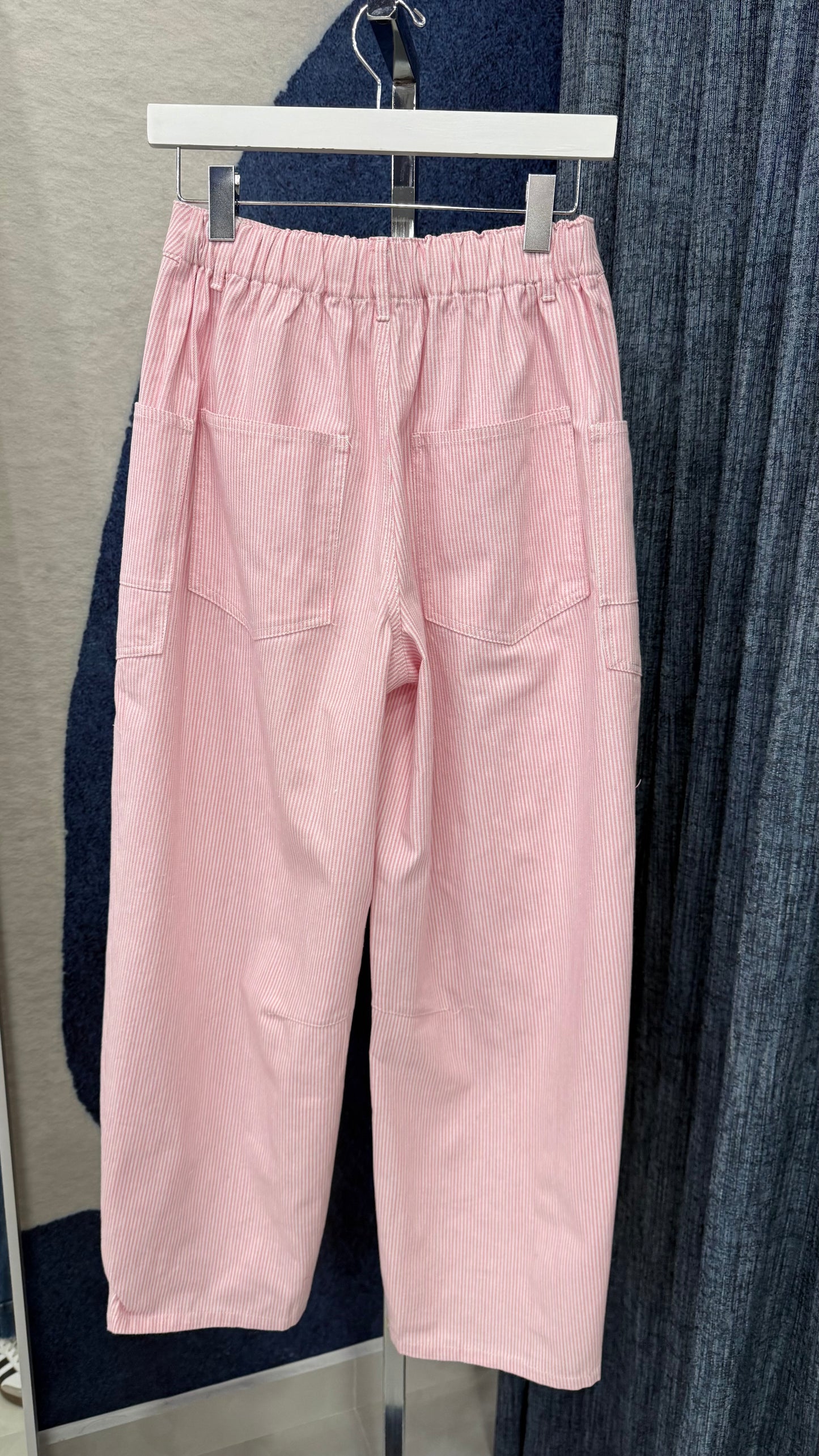 Stripped / Patch Pant Pink