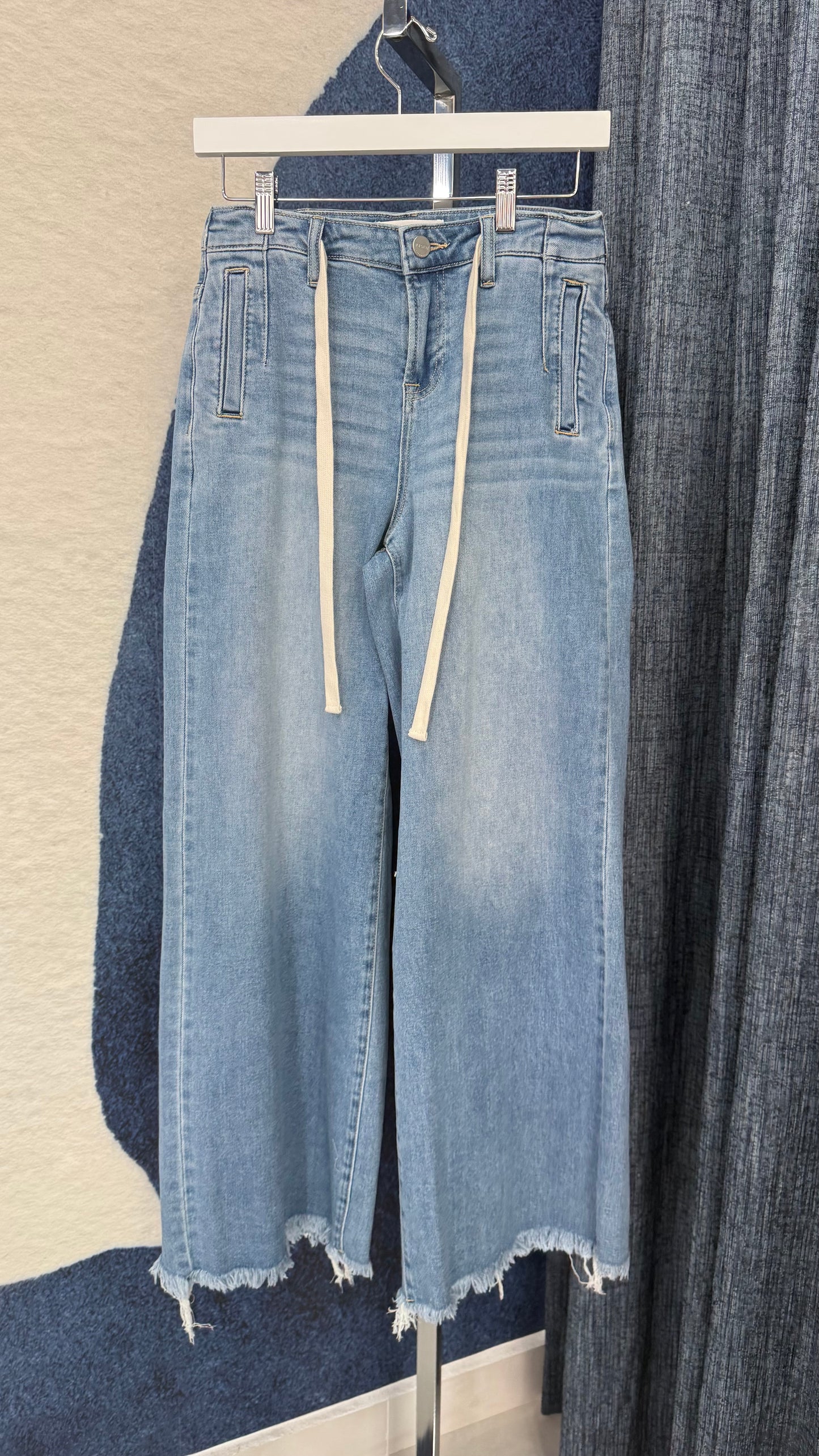 High Waist Light Denim