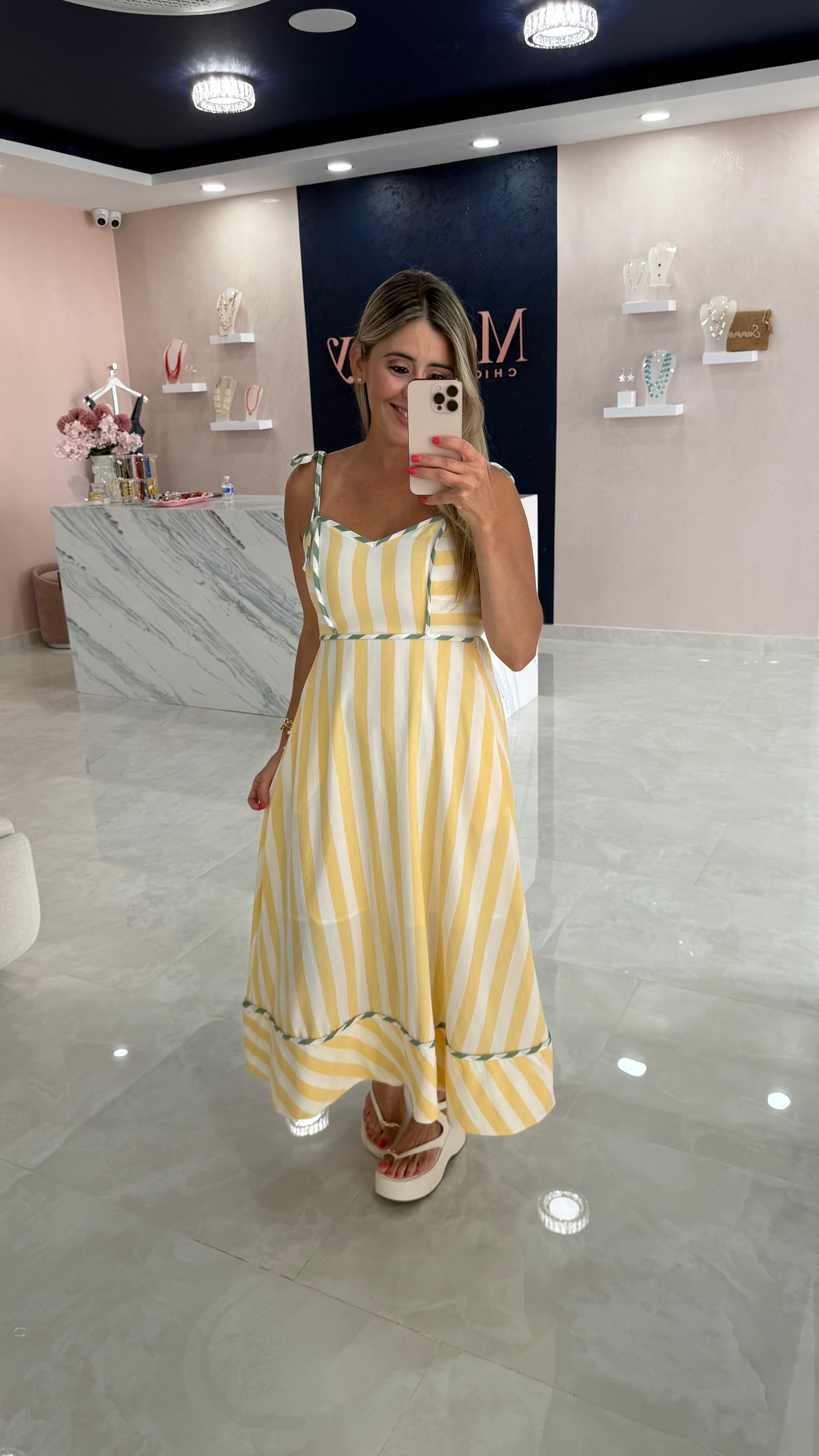 Sunny Stripes Dress